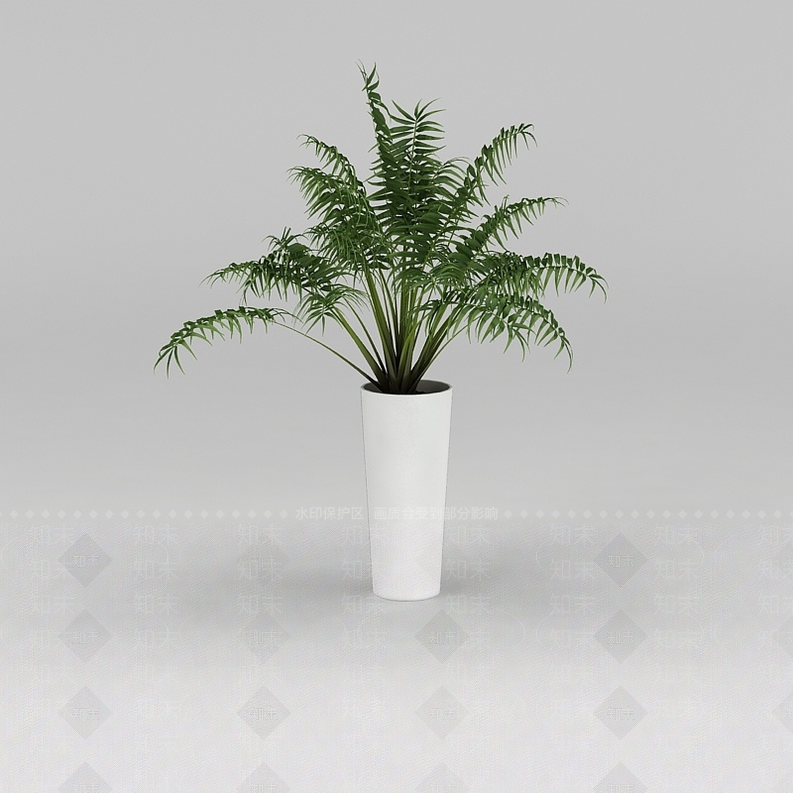 现代室内盆栽3D模型下载【ID:1200044345】