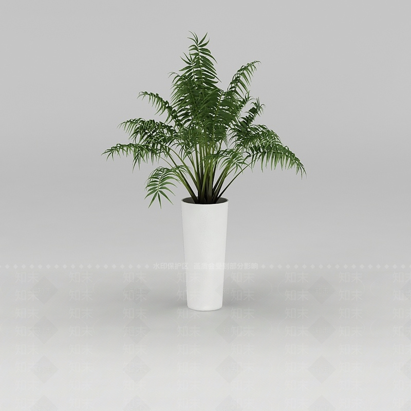 现代室内盆栽3D模型下载【ID:1200044345】