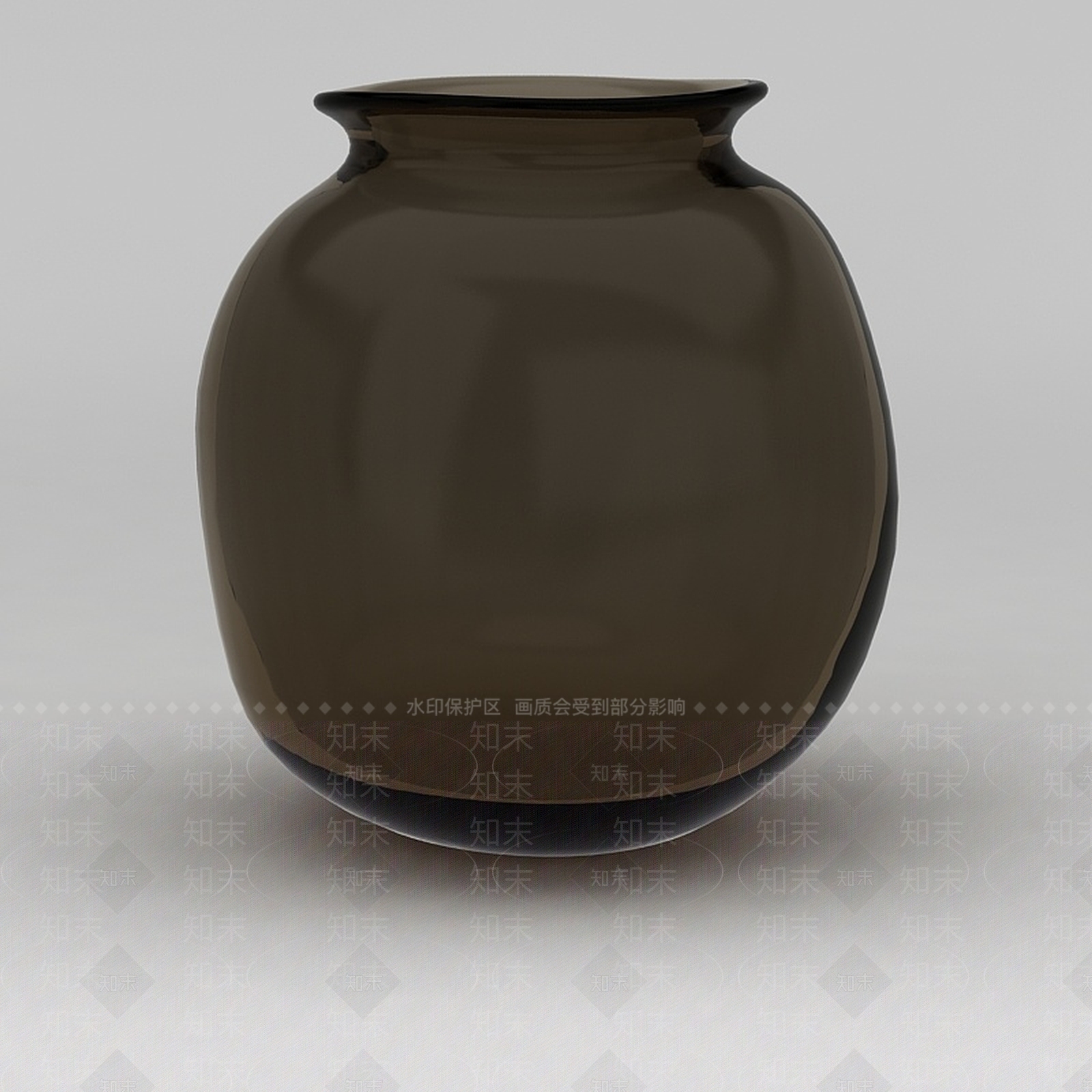 现代陶瓷罐3D模型下载【ID:1200046977】