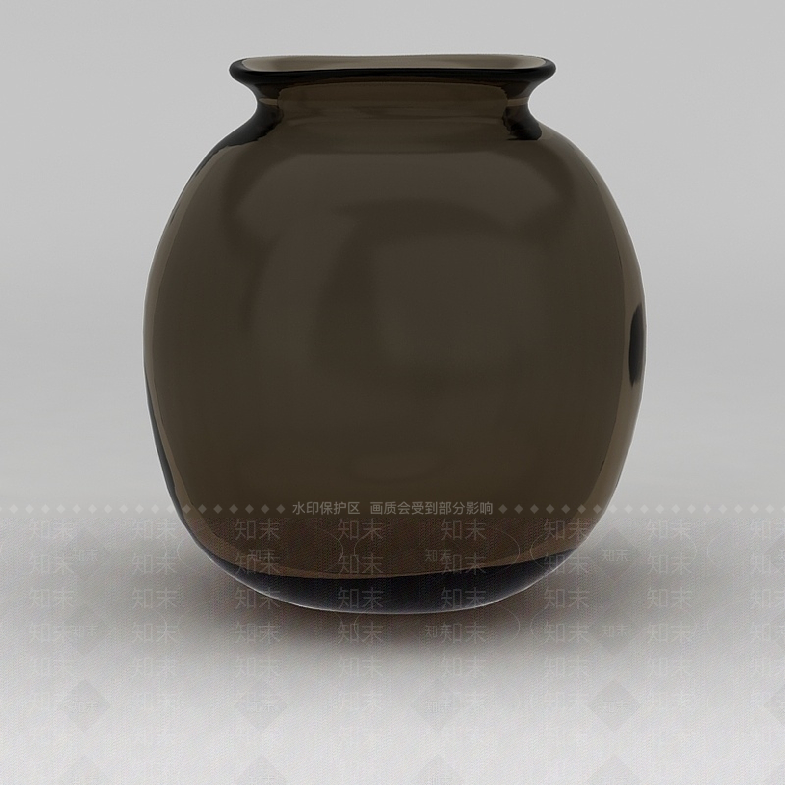 现代陶瓷罐3D模型下载【ID:1200046977】