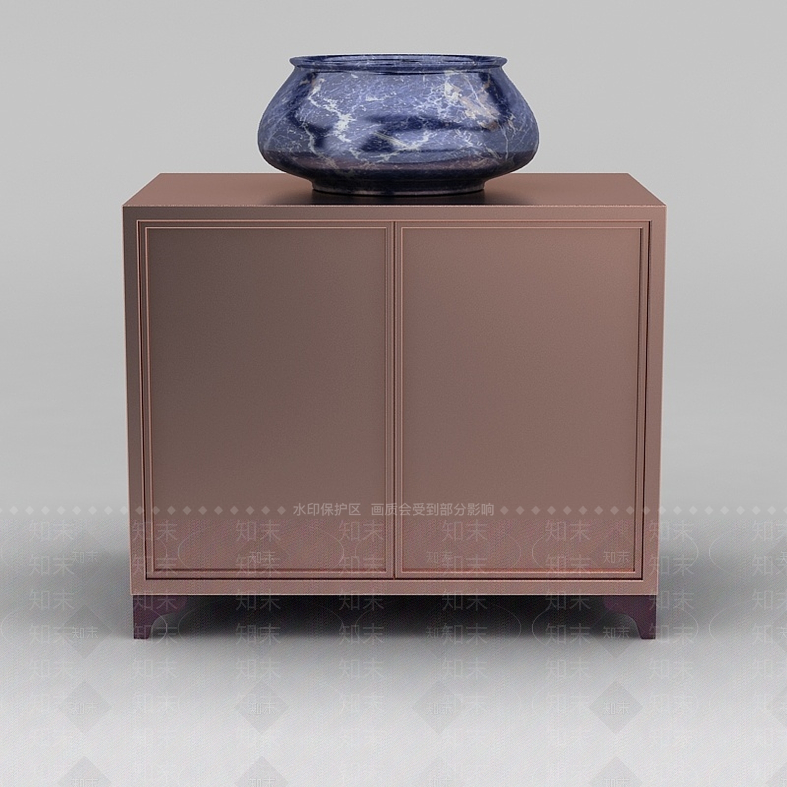 现代时尚陶瓷水盆3D模型下载【ID:1200047155】