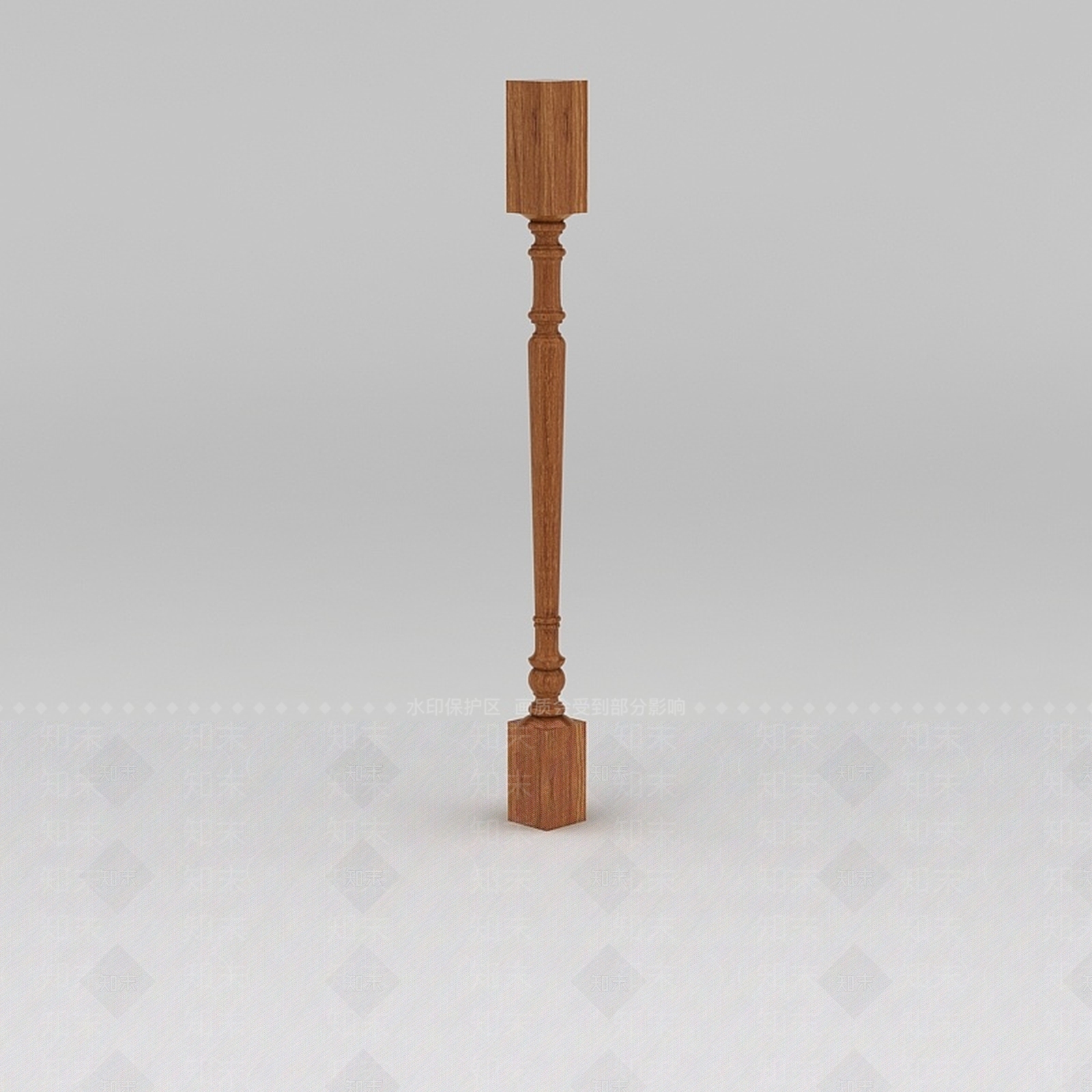 欧式古典欧式木腿3D模型下载【ID:1200047976】