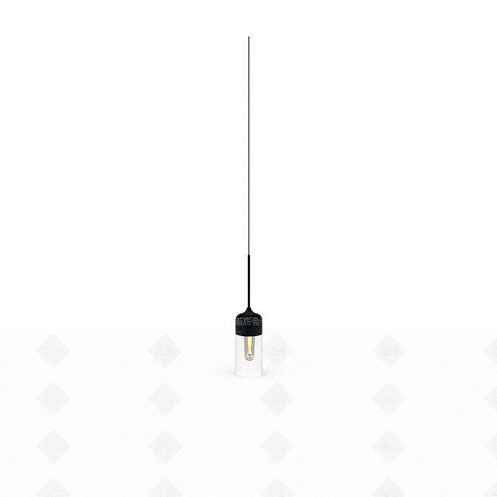 现代简约咖啡厅吊灯3D模型下载【ID:1200050418】