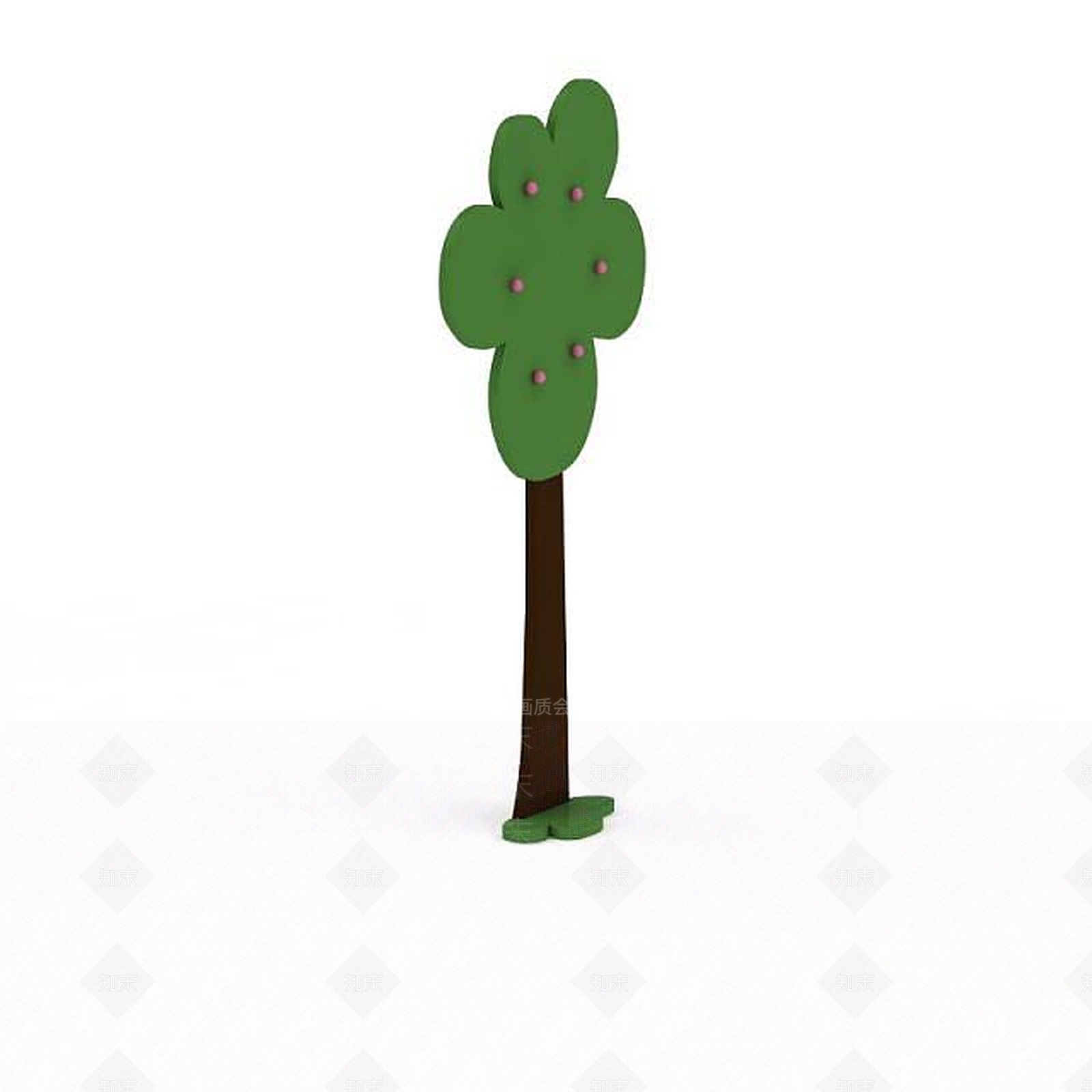 现代幼儿园儿童房装饰3D模型下载【ID:1200051041】