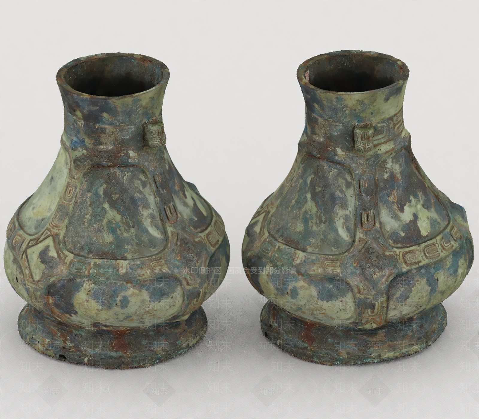 现代摆件组合3D模型下载【ID:1200054447】