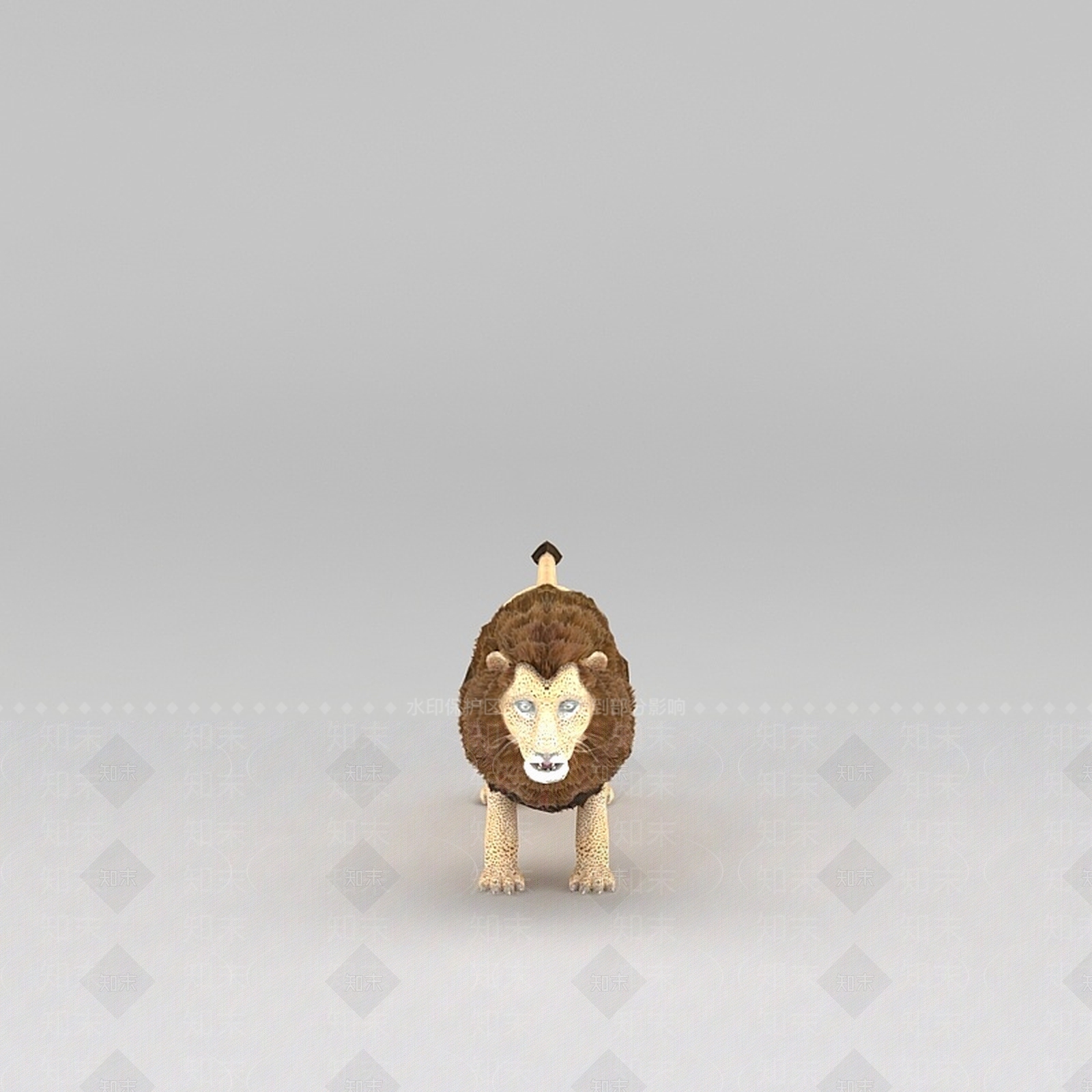 现代龙子谷游戏动漫角色狮子3D模型下载【ID:1200055513】