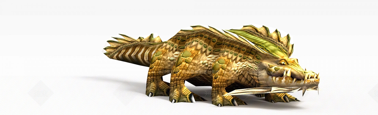 现代龙子谷游戏动漫角色怪物3D模型下载【ID:1200055752】