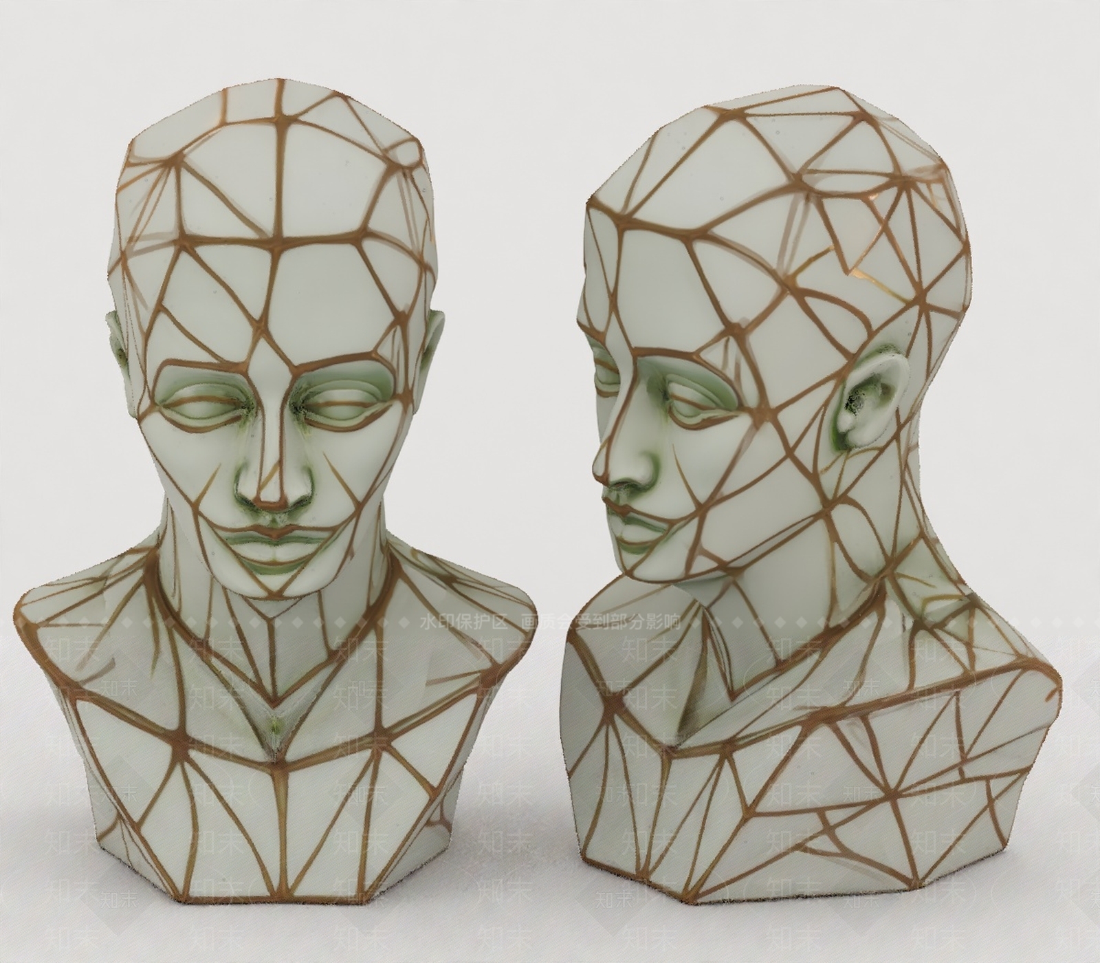 现代摆件组合3D模型下载【ID:1200056525】