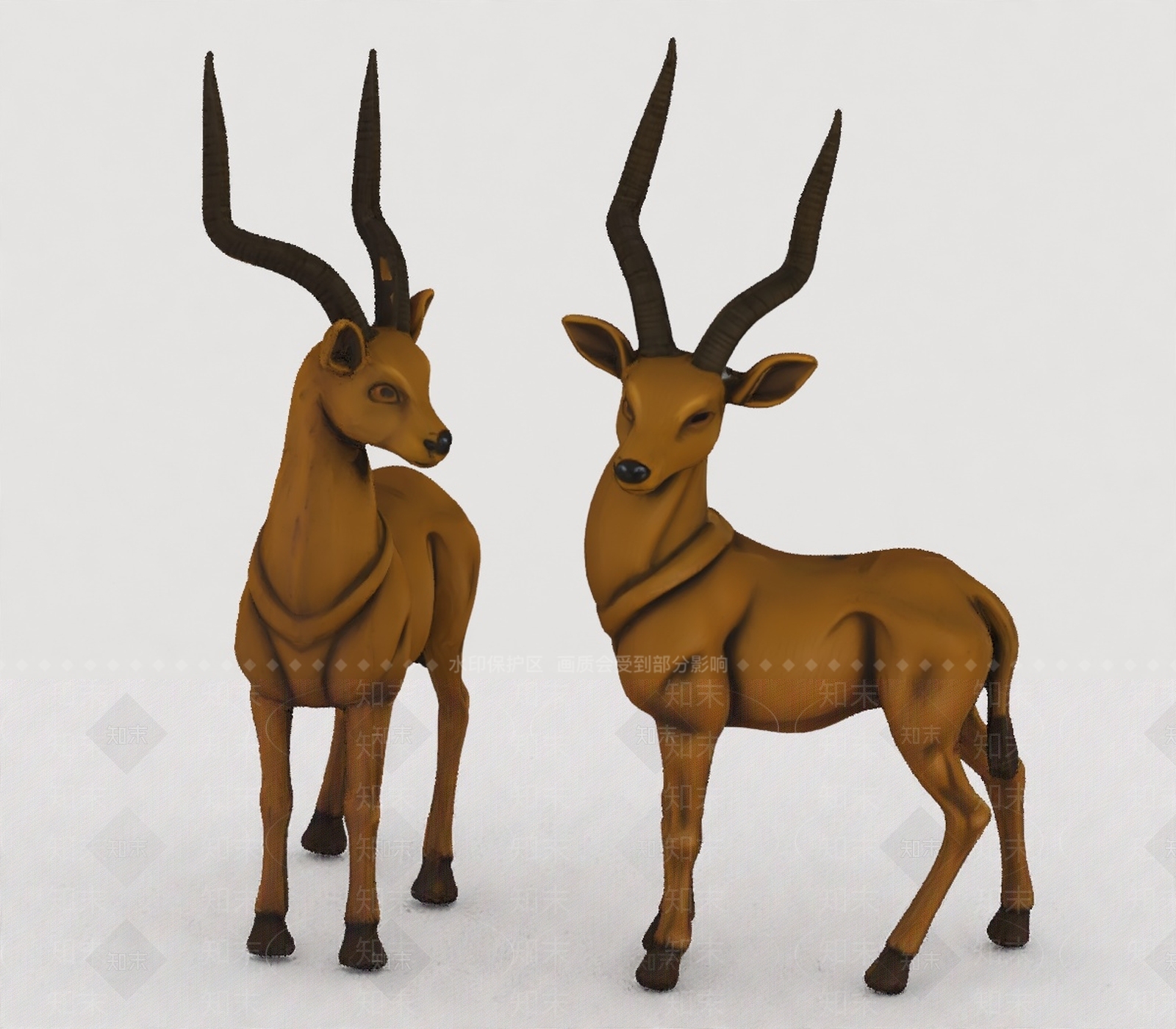 现代摆件组合3D模型下载【ID:1200057770】