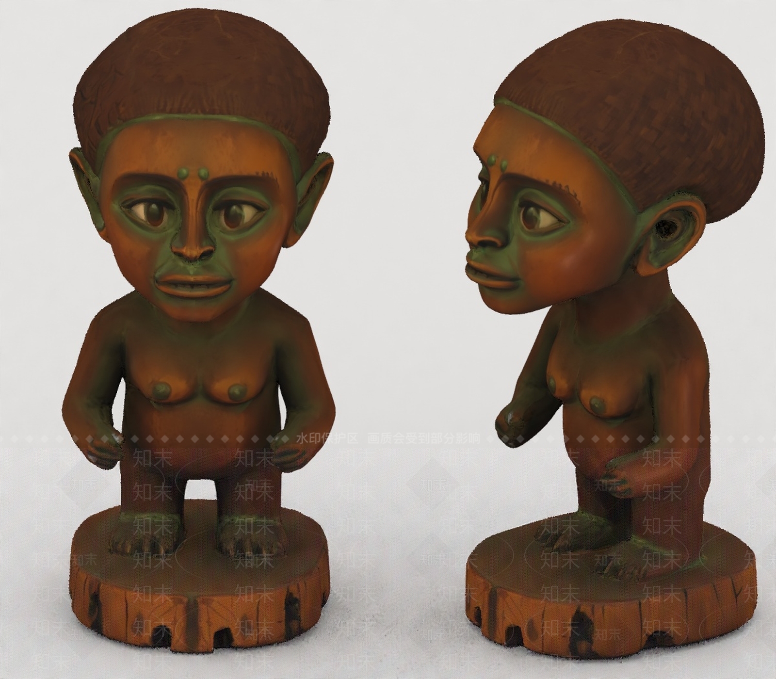 现代摆件组合3D模型下载【ID:1200058063】