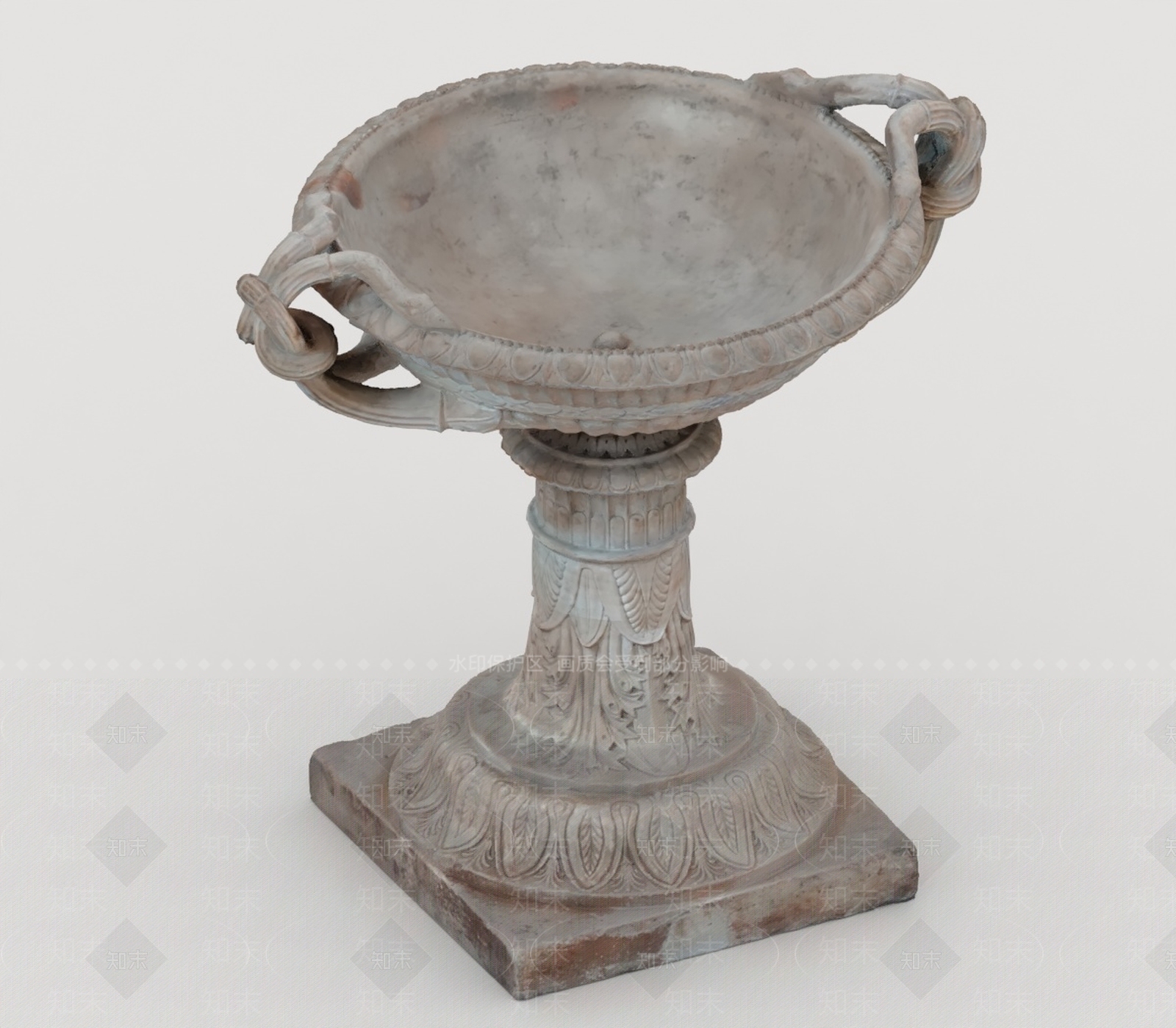 现代景观雕塑3D模型下载【ID:1200058548】