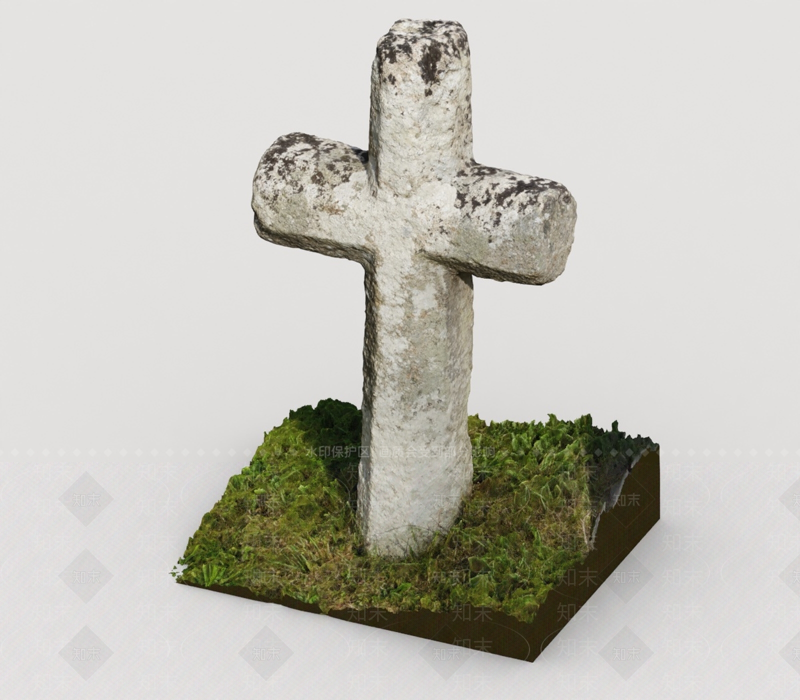 现代景观雕塑3D模型下载【ID:1200059295】