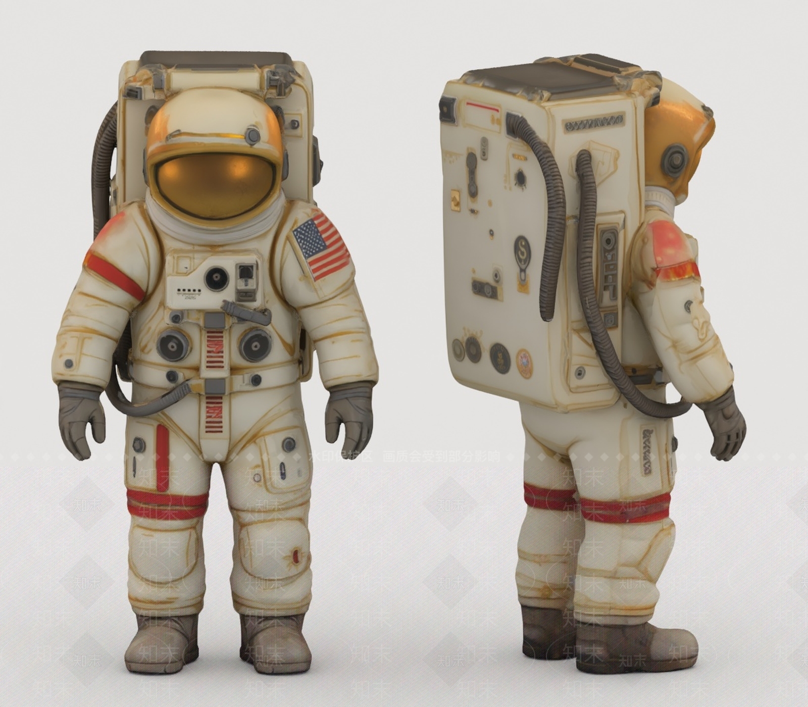虚拟人物3D模型下载【ID:1200060125】