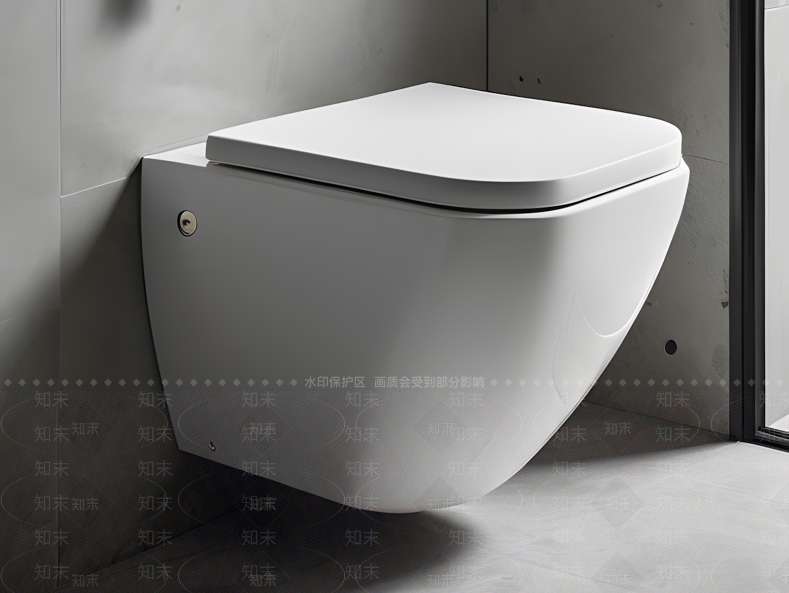 马桶3D模型下载【ID:1200062403】