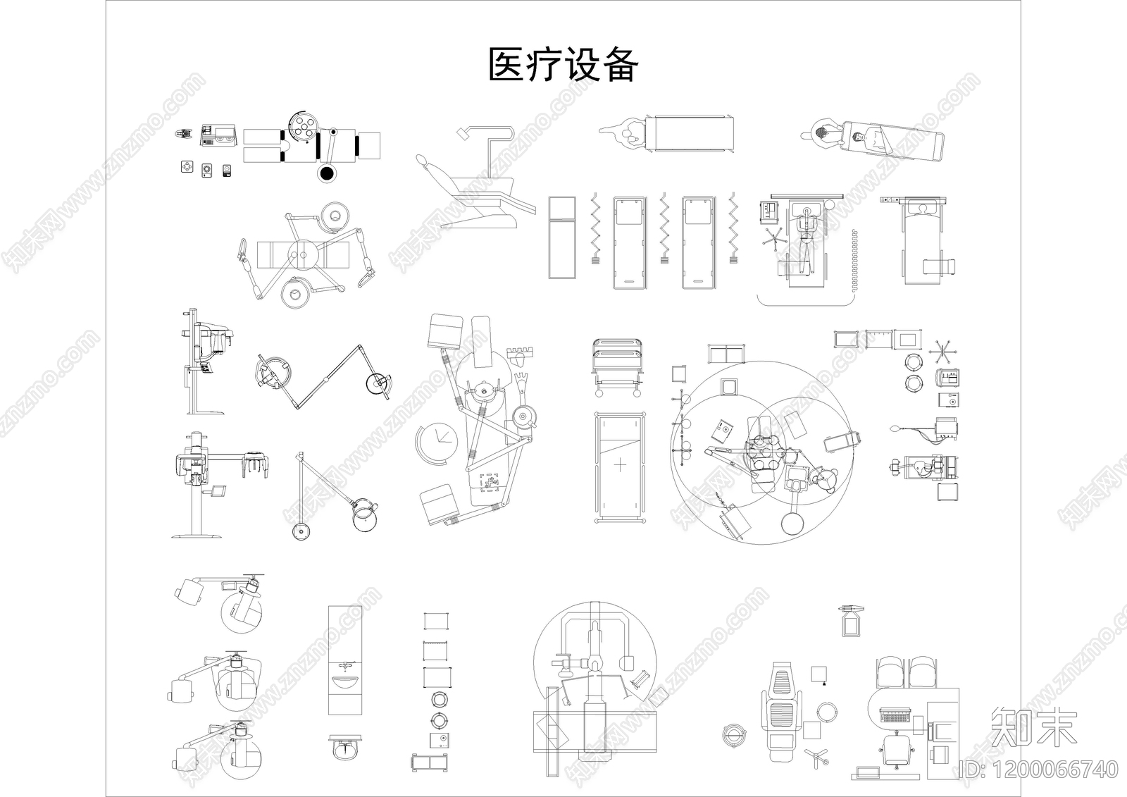 工装综合图库cad施工图下载【ID:1200066740】