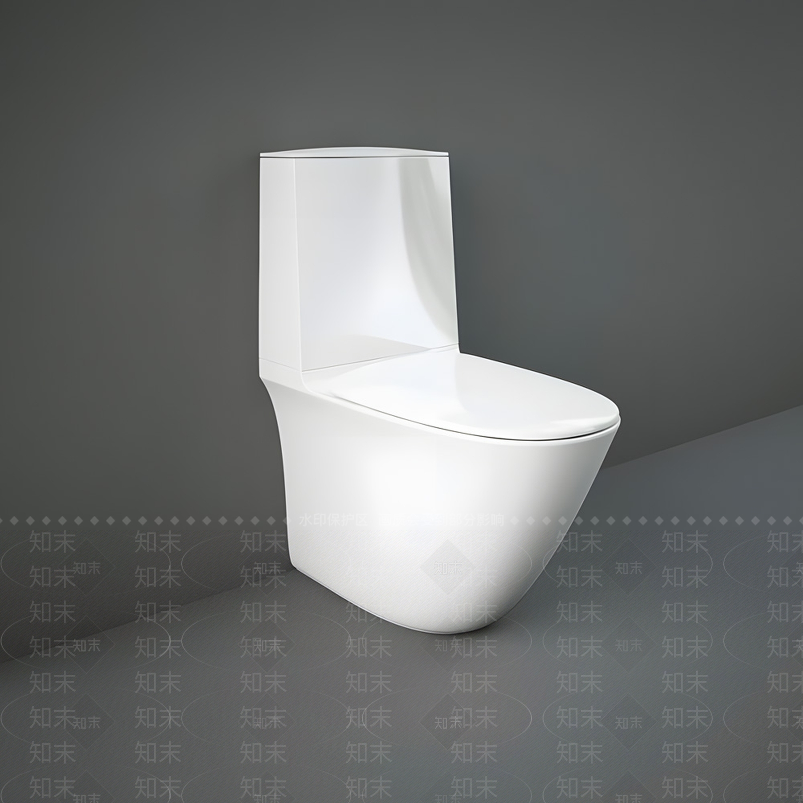 马桶3D模型下载【ID:1200071725】