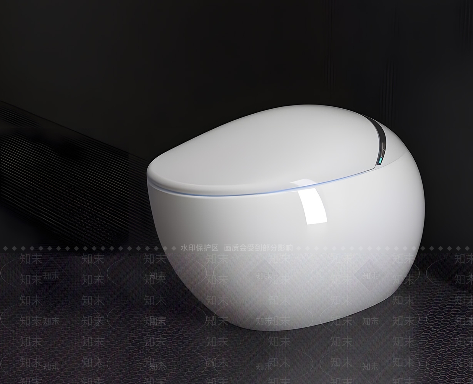 马桶3D模型下载【ID:1200071748】