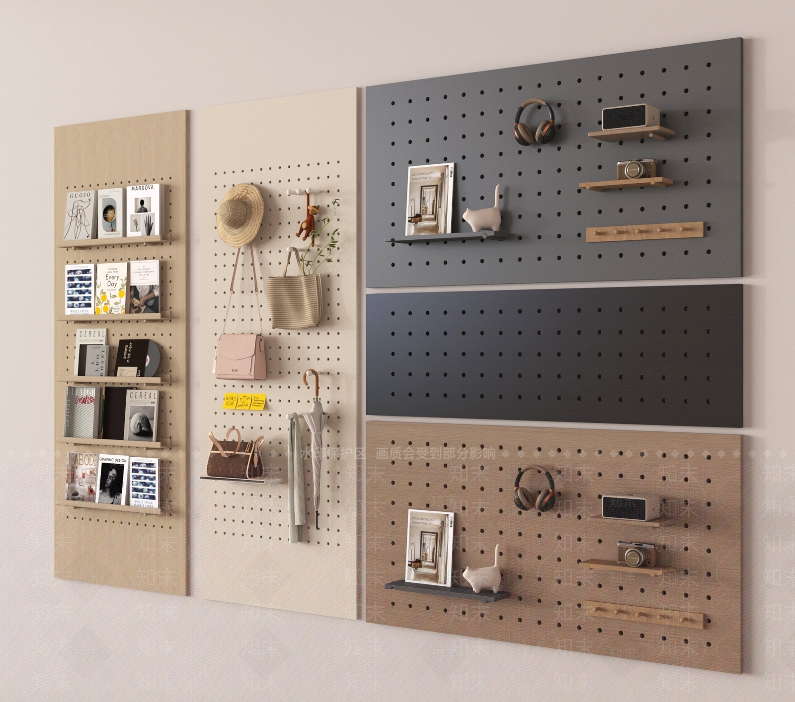 现代挂件3D模型下载【ID:1200081576】