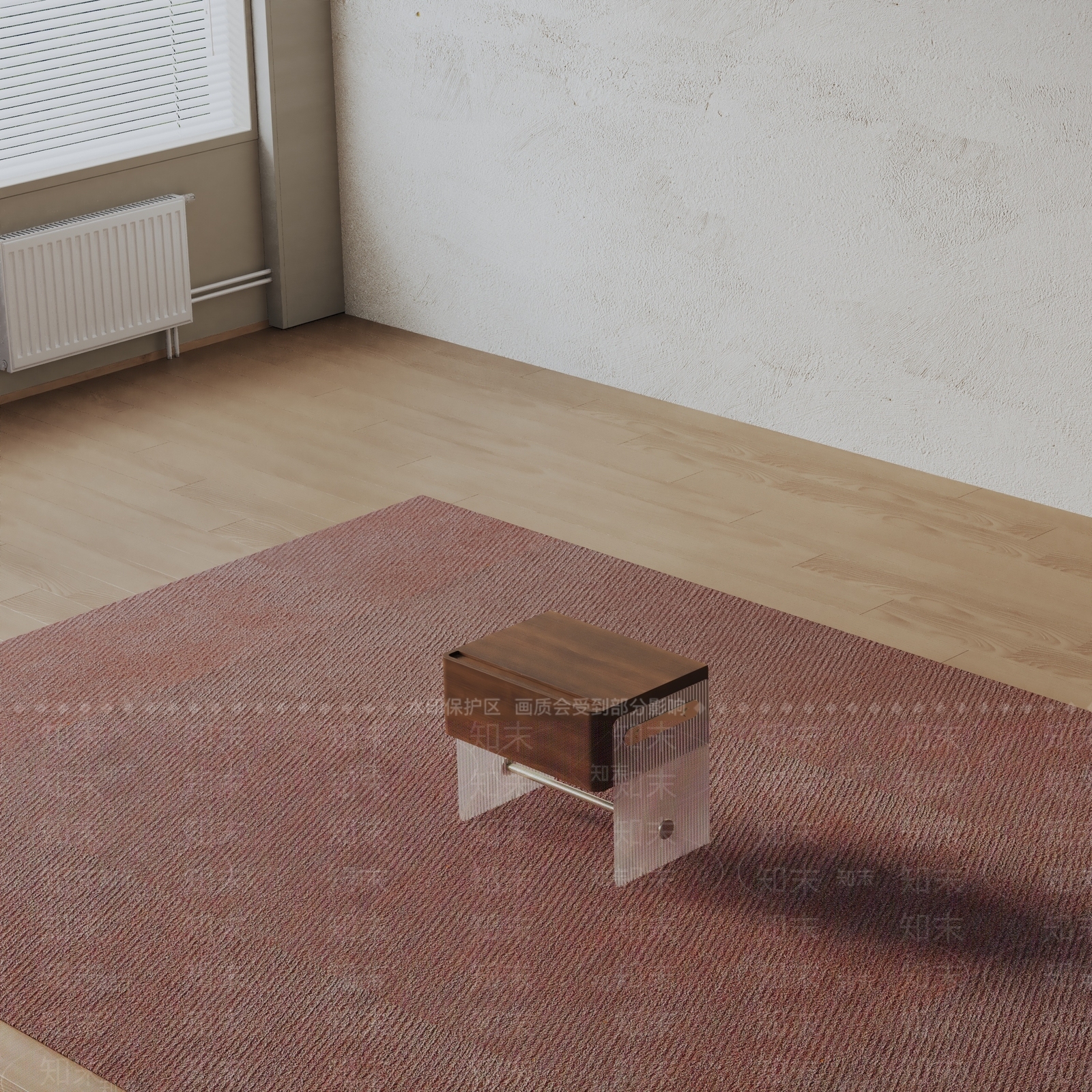 现代床头柜3D模型下载【ID:1200095342】
