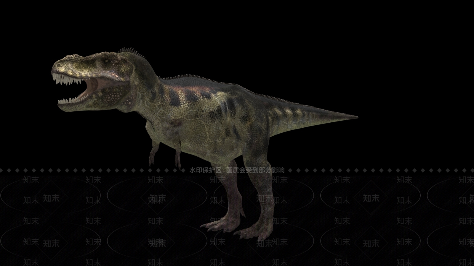 爬行类动物3D模型下载【ID:1200095570】