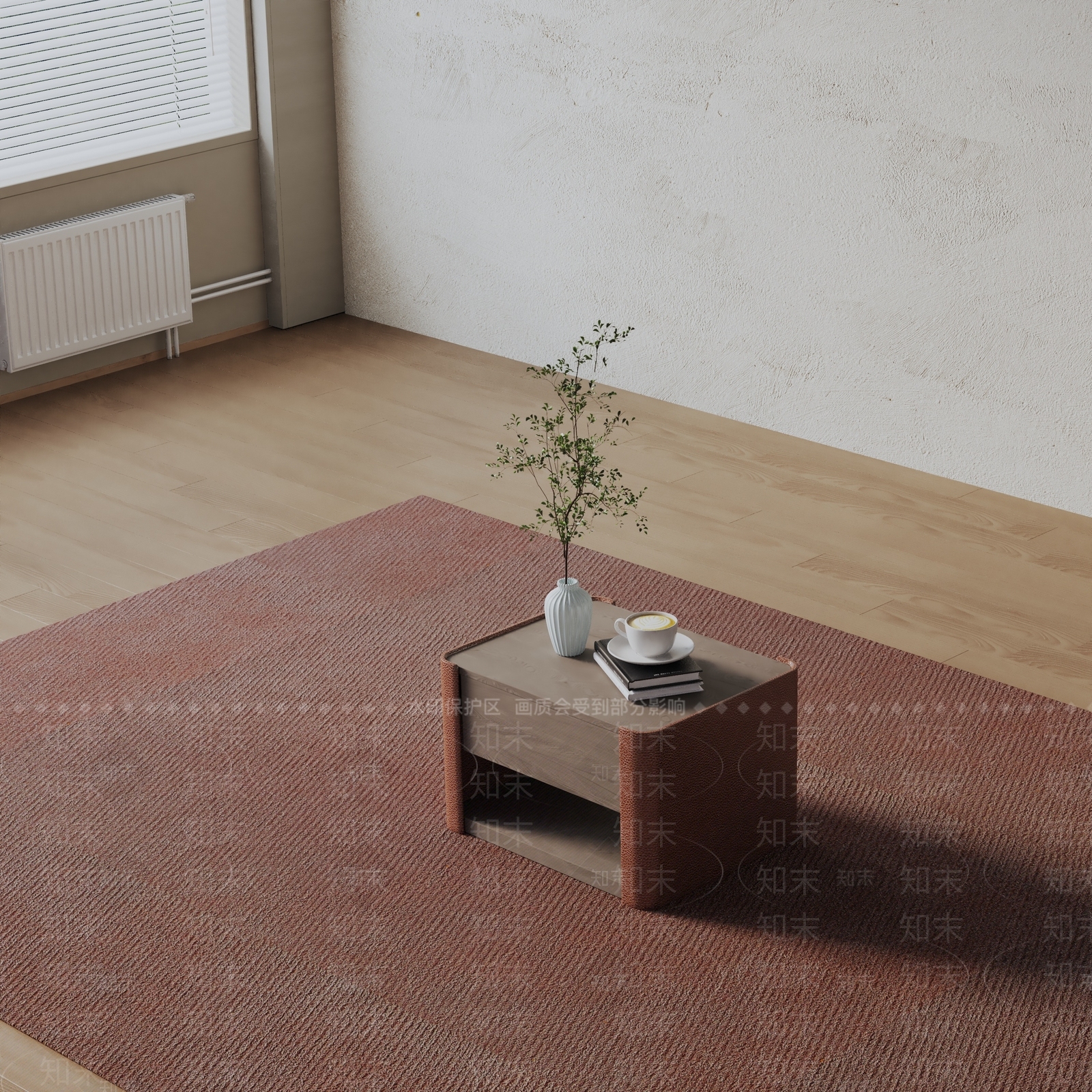 现代床头柜3D模型下载【ID:1200098404】