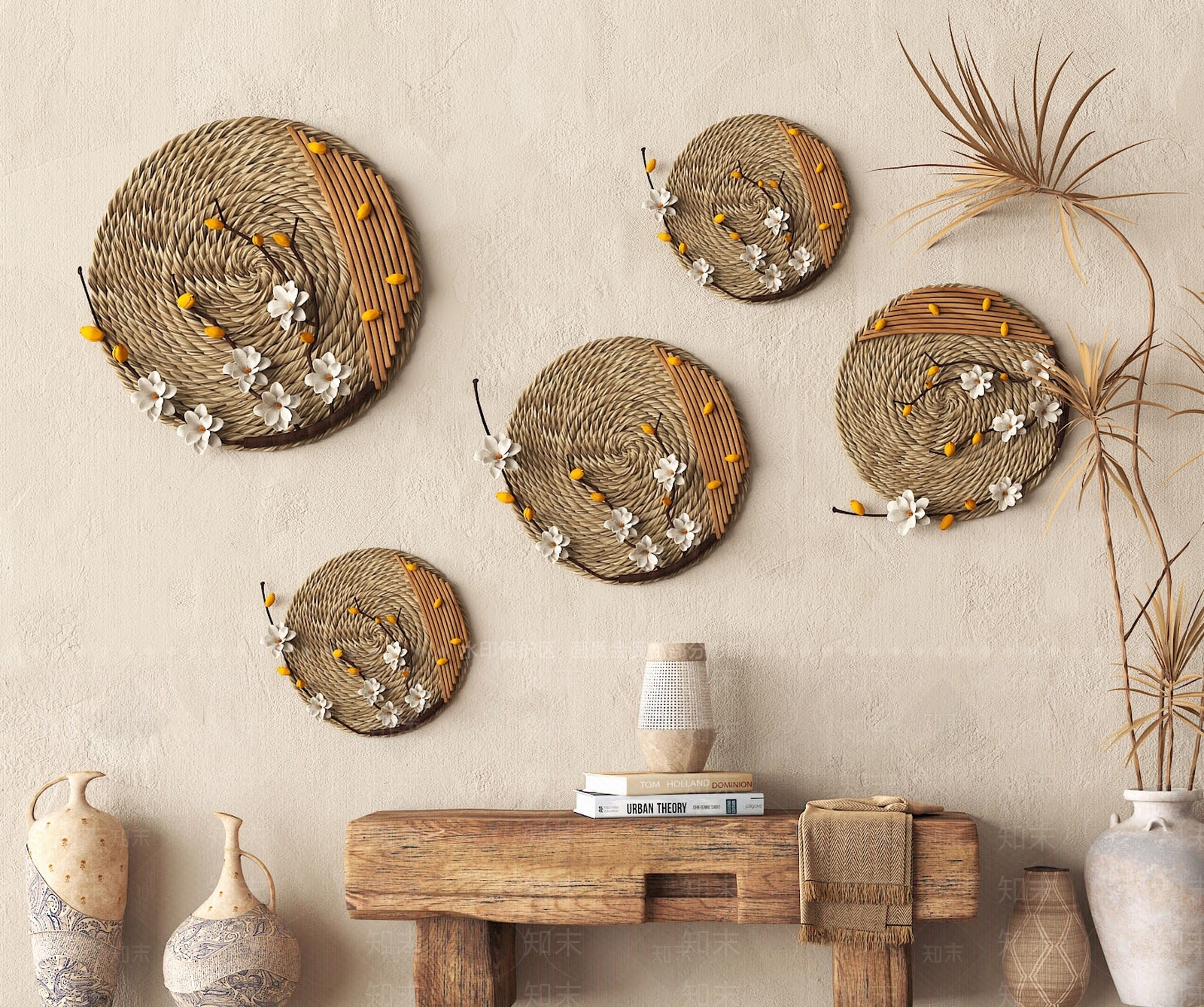 现代挂件3D模型下载【ID:1200100082】