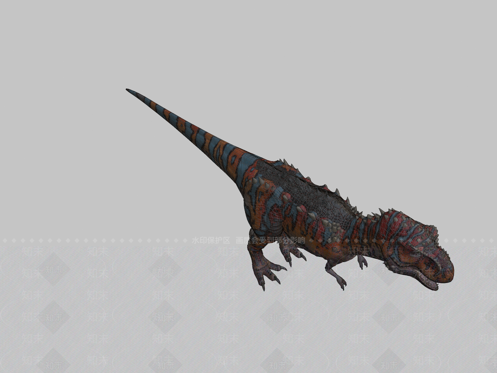 虚拟人物SU模型下载【ID:1200100251】