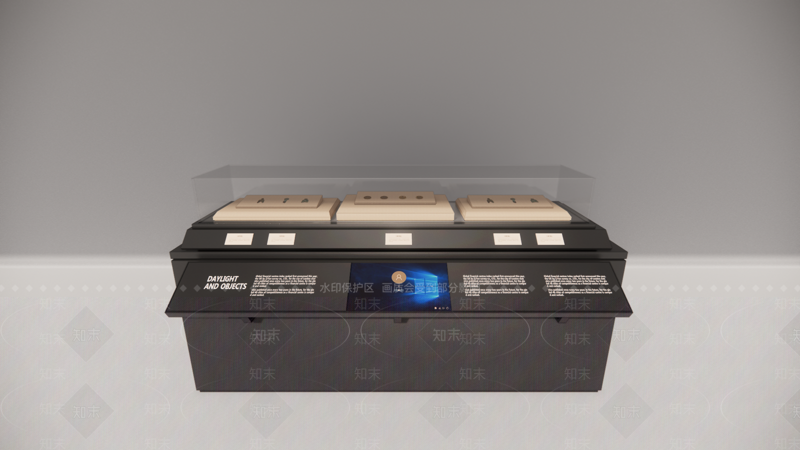 展柜SU模型下载【ID:1200109962】