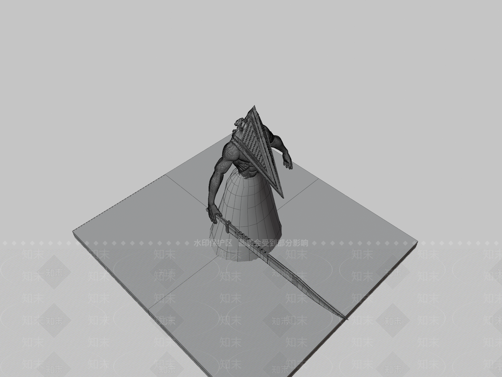 虚拟人物SU模型下载【ID:1200113043】