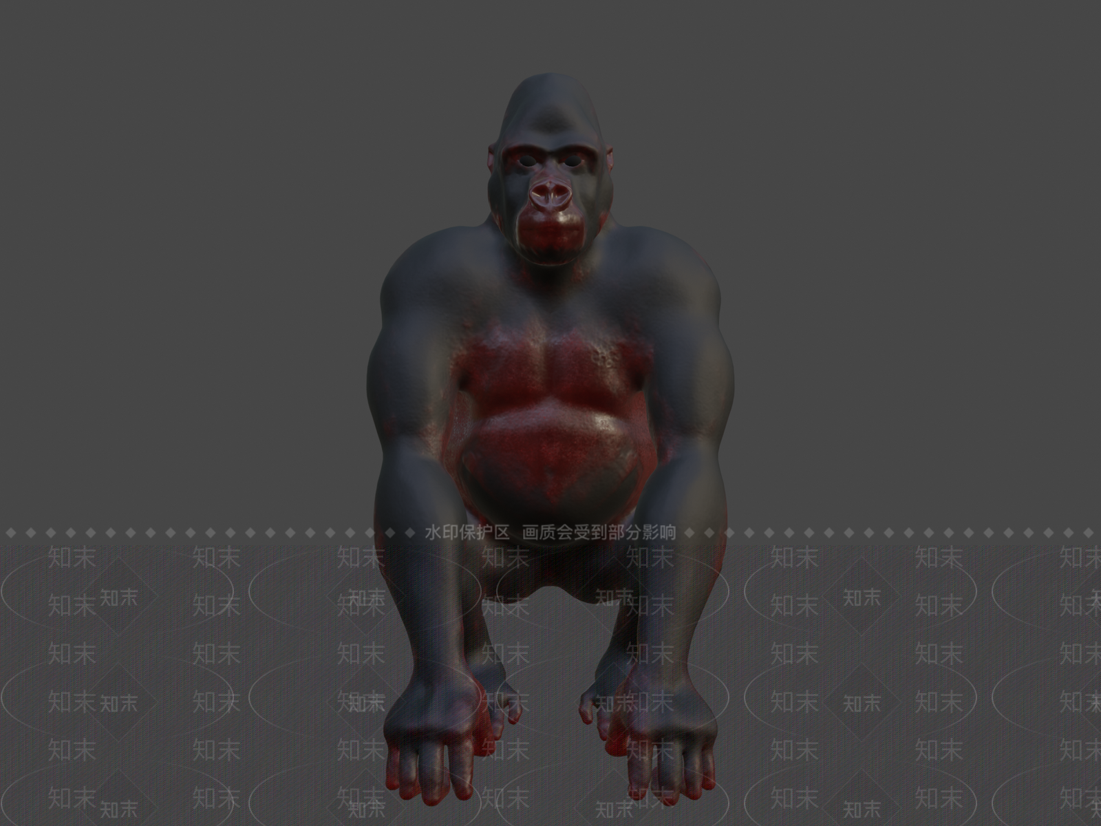 虚拟人物SU模型下载【ID:1200116967】