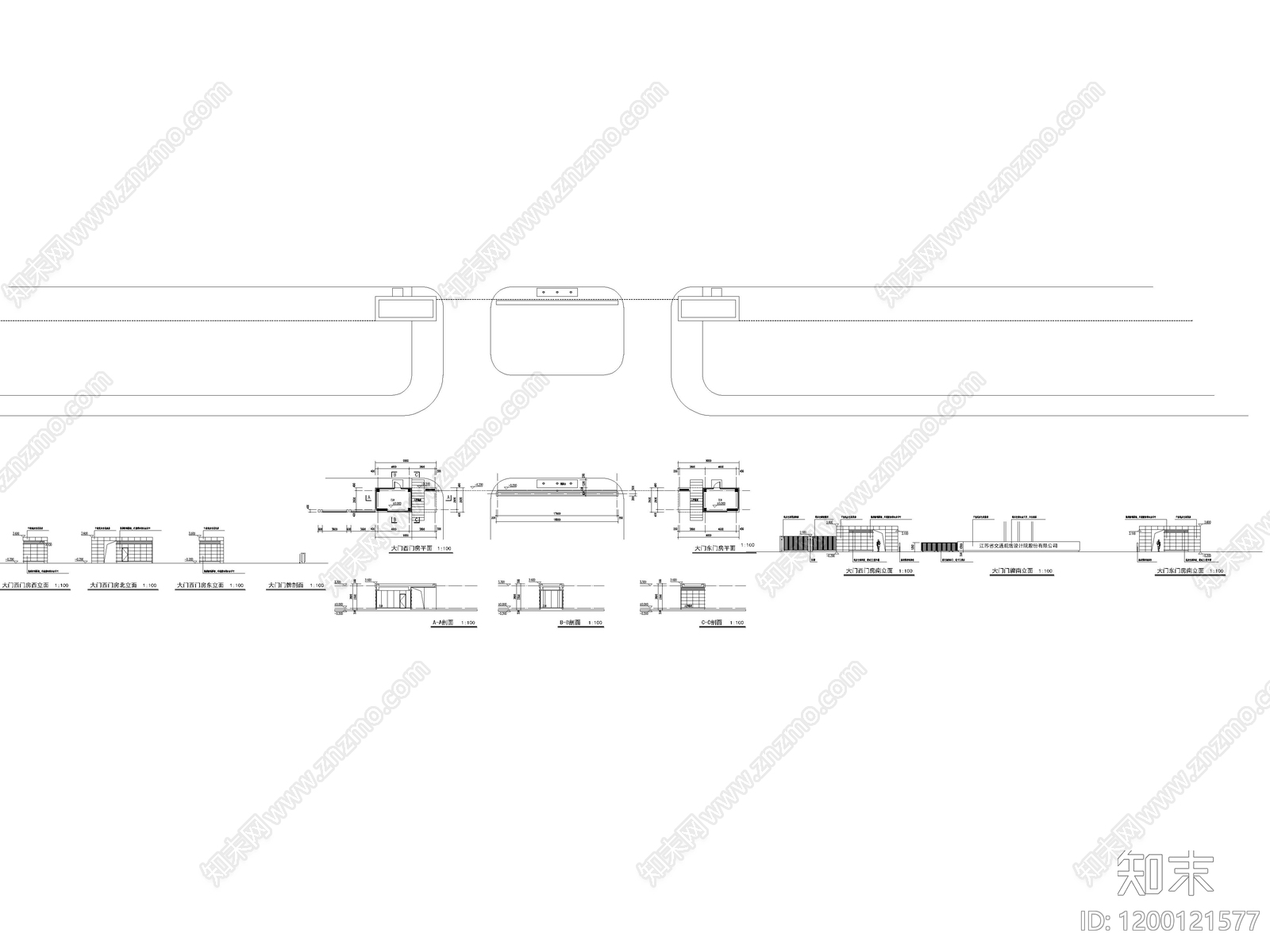 现代极简其他景观cad施工图下载【ID:1200121577】