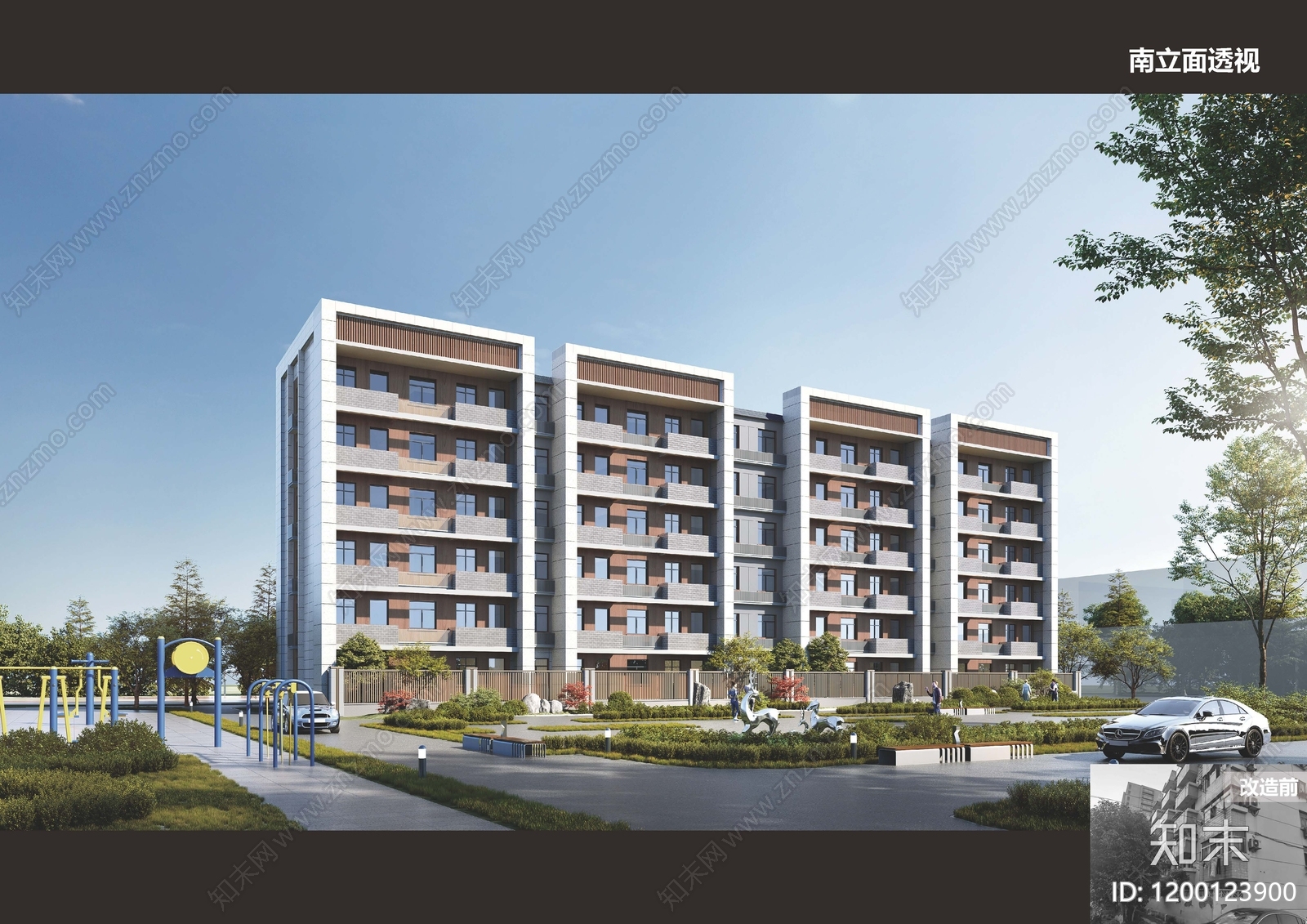新中式现代其他居住建筑下载【ID:1200123900】