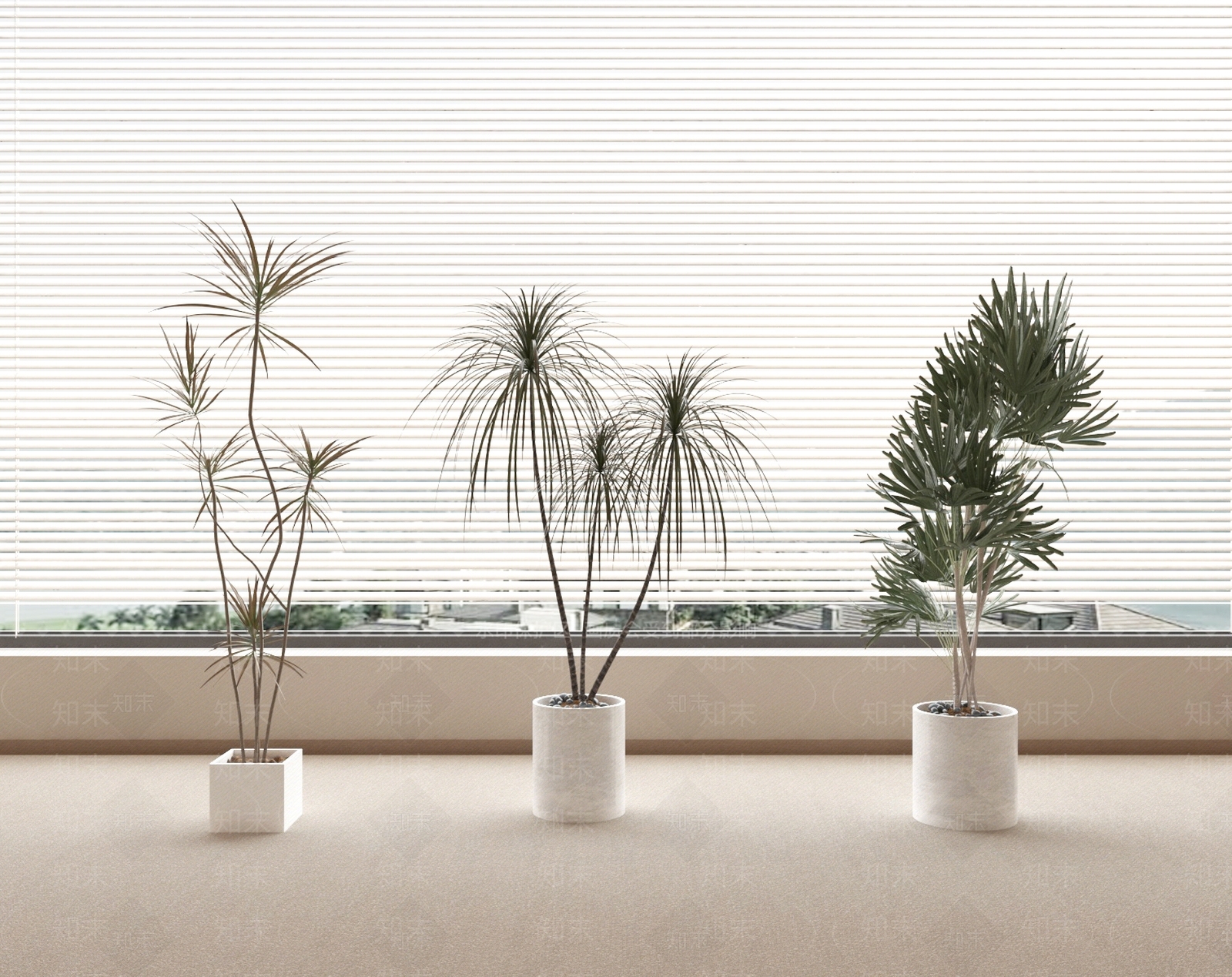 盆栽3D模型下载【ID:1200126264】