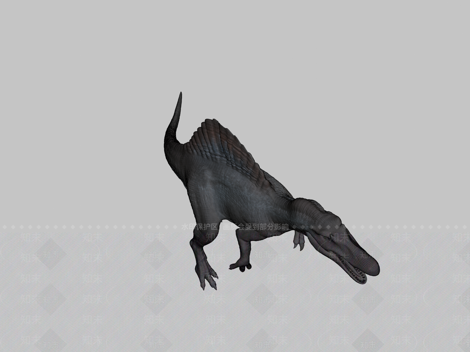 虚拟人物SU模型下载【ID:1200128320】