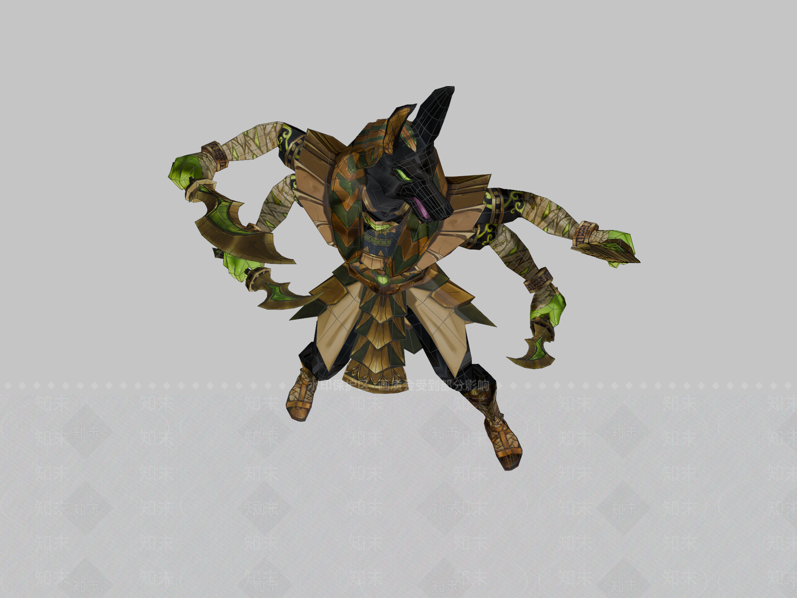 虚拟人物SU模型下载【ID:1200133224】