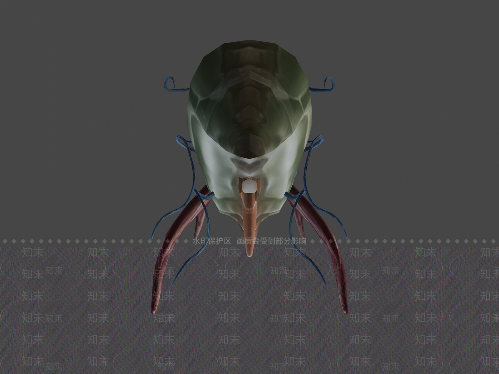 虚拟人物SU模型下载【ID:1200136878】