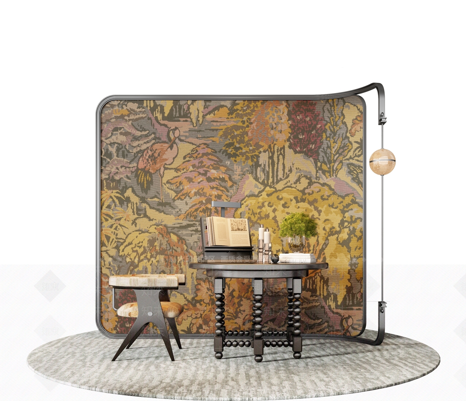 现代意式其他桌子3D模型下载【ID:1200137012】