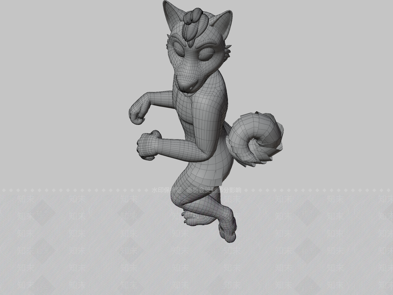 虚拟人物SU模型下载【ID:1200140725】