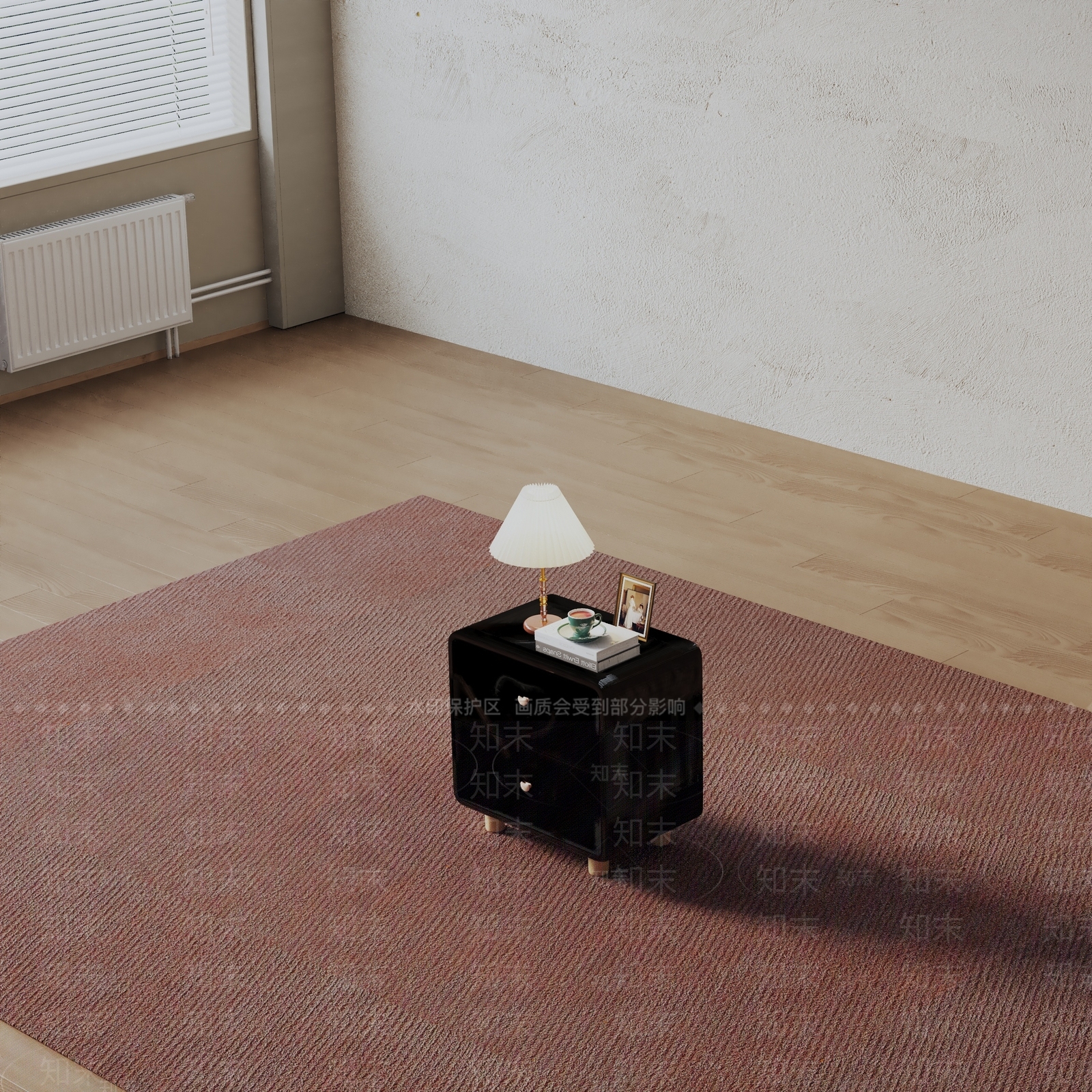 现代床头柜3D模型下载【ID:1200149129】