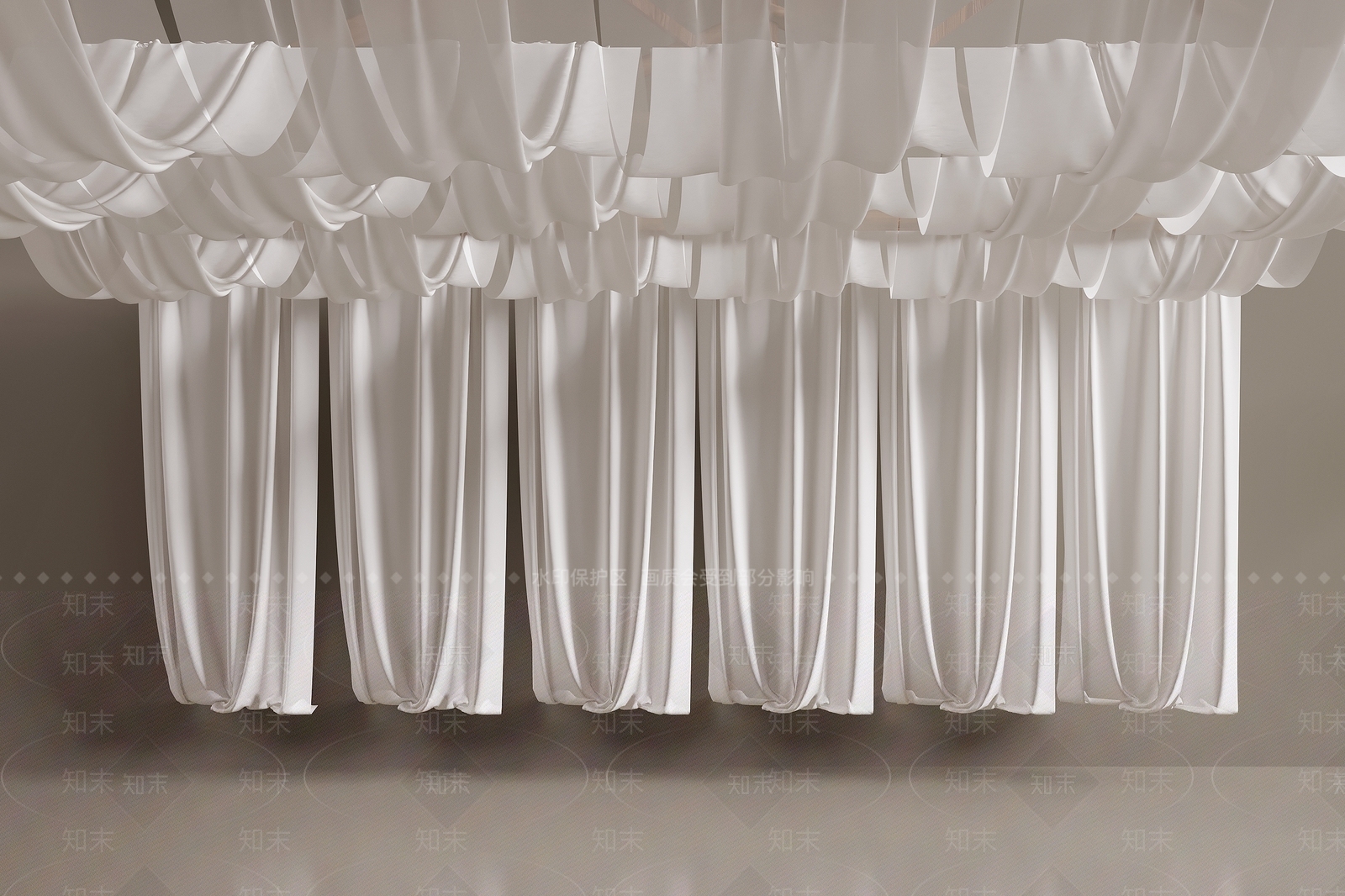 现代吊顶3D模型下载【ID:1200160791】