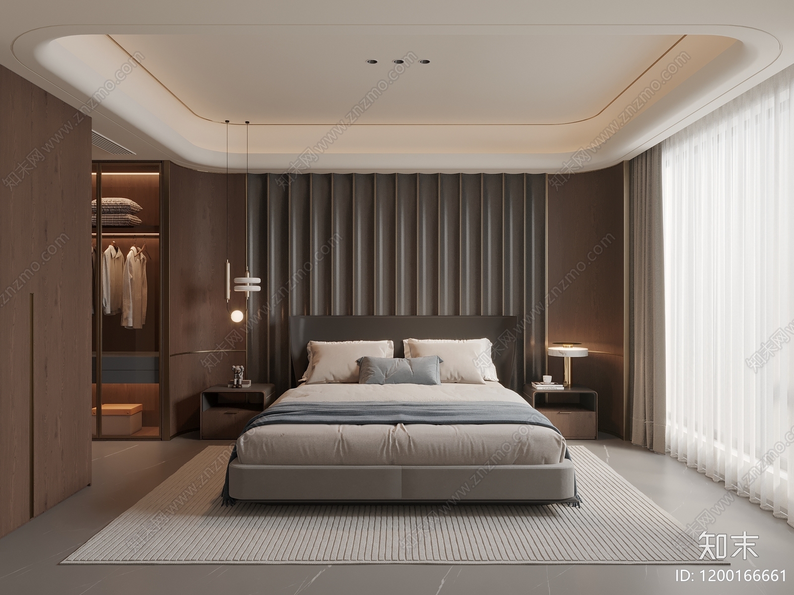 意式中古家居卧室3D模型下载【ID:1200166661】