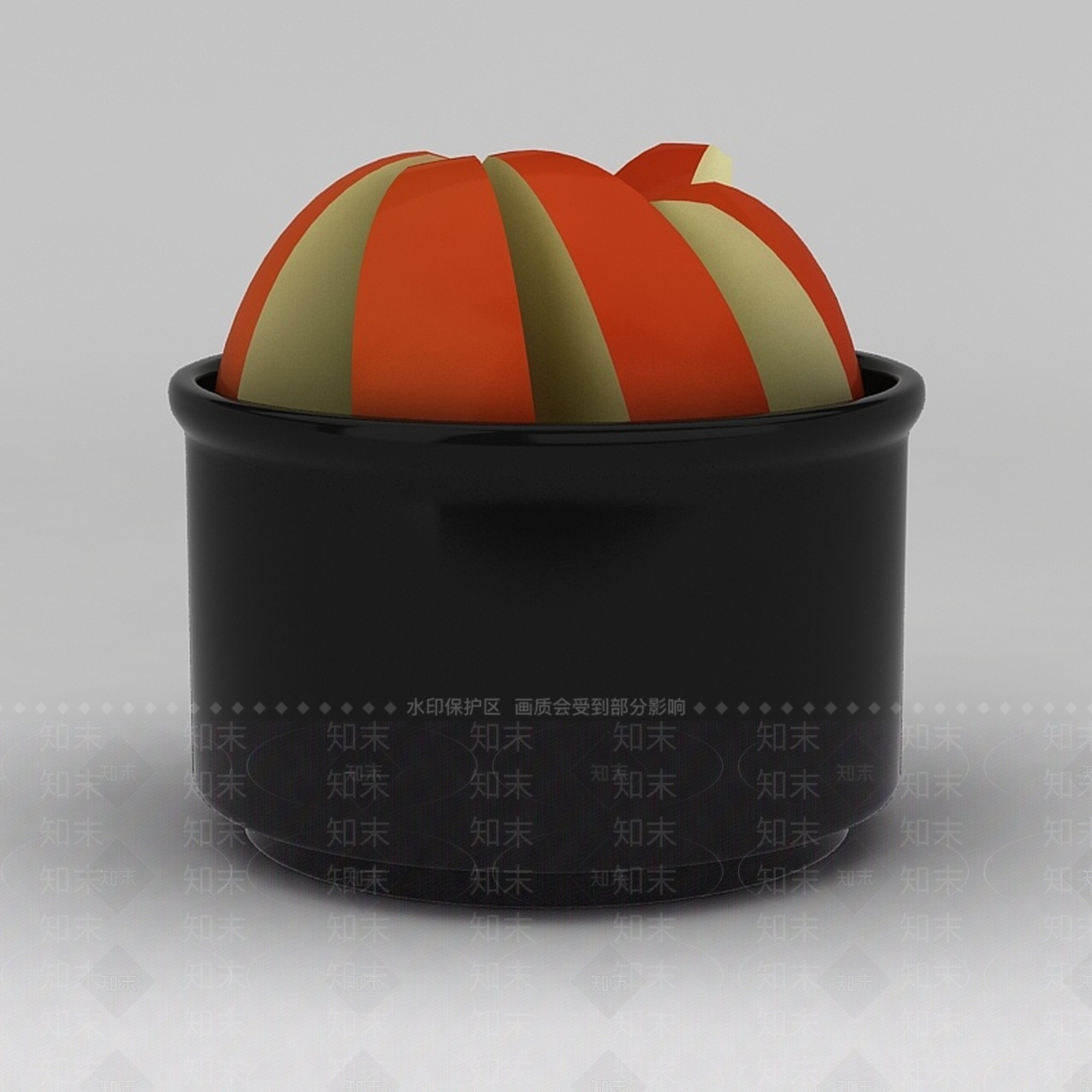 现代黑色陶瓷杯子3D模型下载【ID:1200169227】