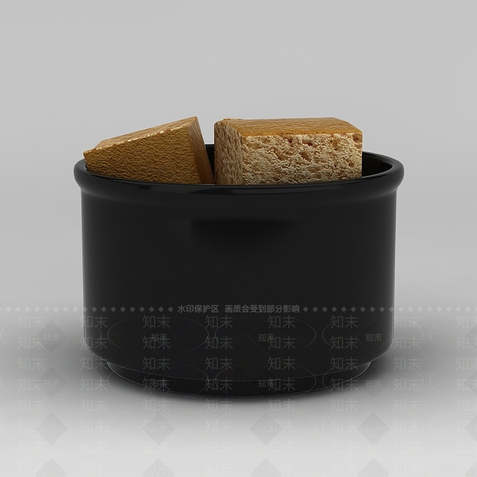 现代糕点杯3D模型下载【ID:1200169473】