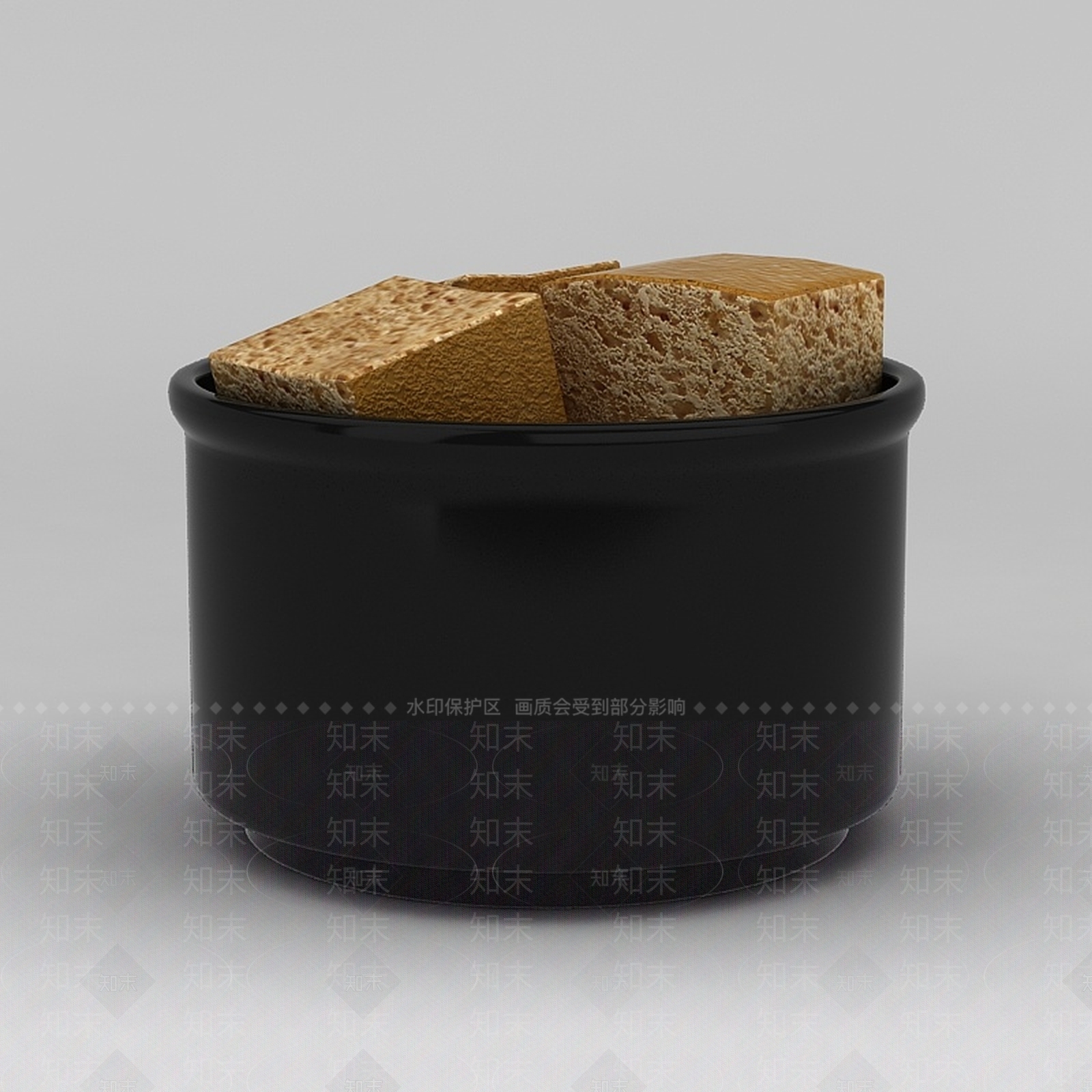 现代糕点杯3D模型下载【ID:1200169473】