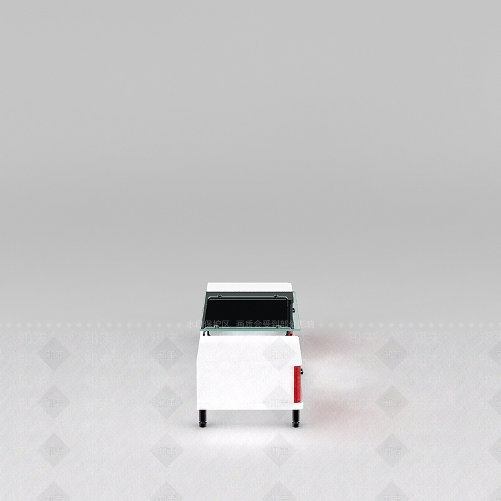 现代客厅简约电视柜3D模型下载【ID:1200170439】