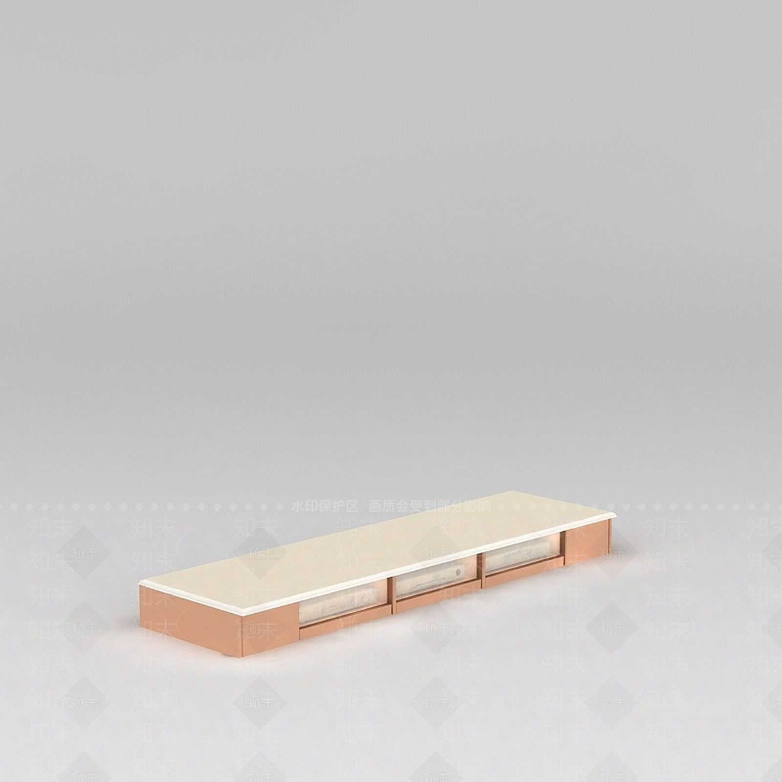 现代客厅电视柜3D模型下载【ID:1200170593】