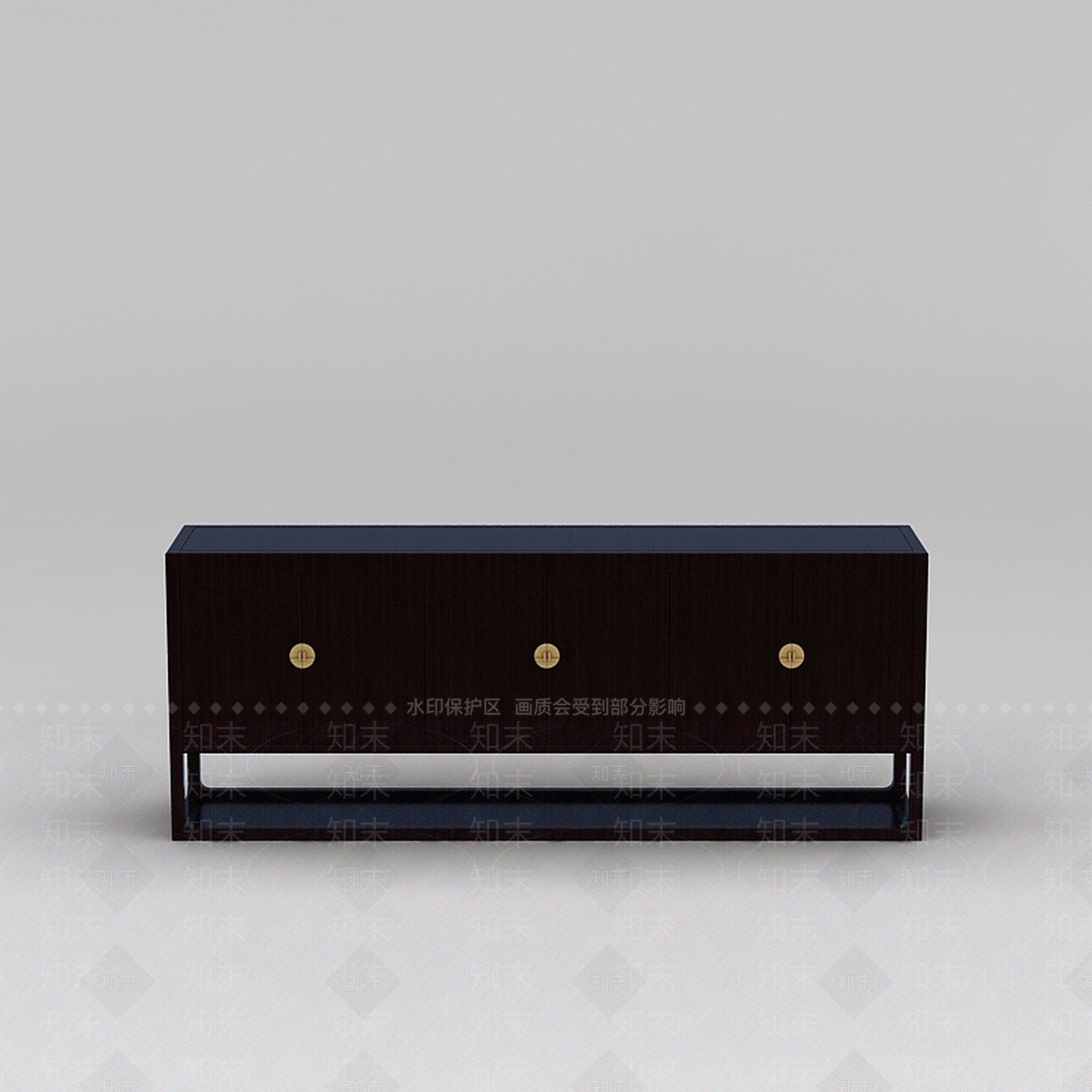 中式简约实木边柜3D模型下载【ID:1200170778】