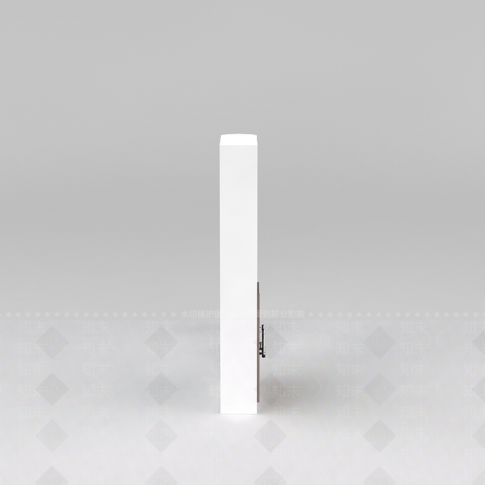 现代简约白色电视柜3D模型下载【ID:1200170953】