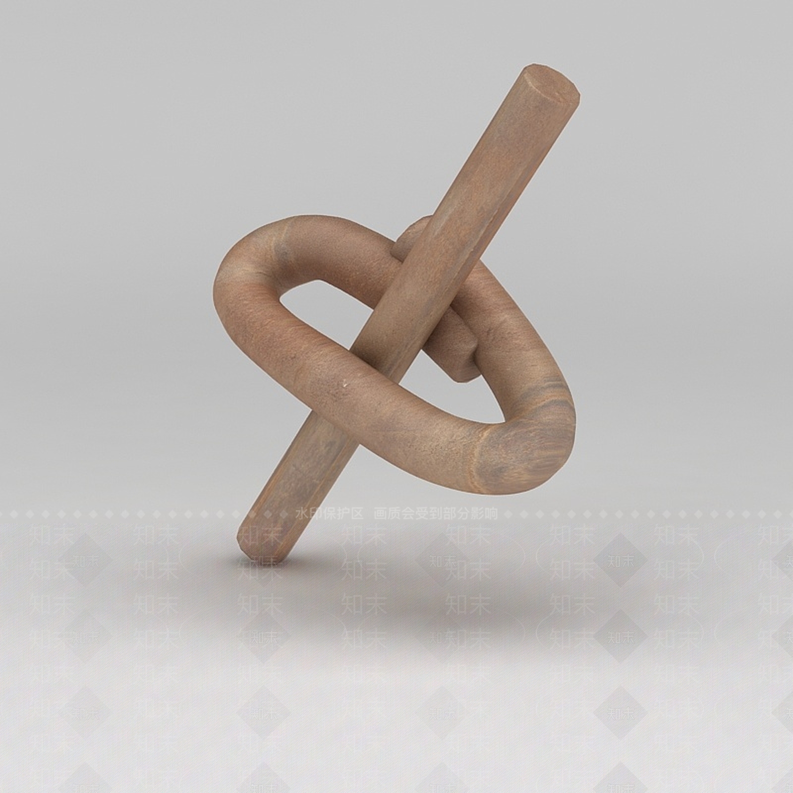 现代实心钢铁管3D模型下载【ID:1200171695】
