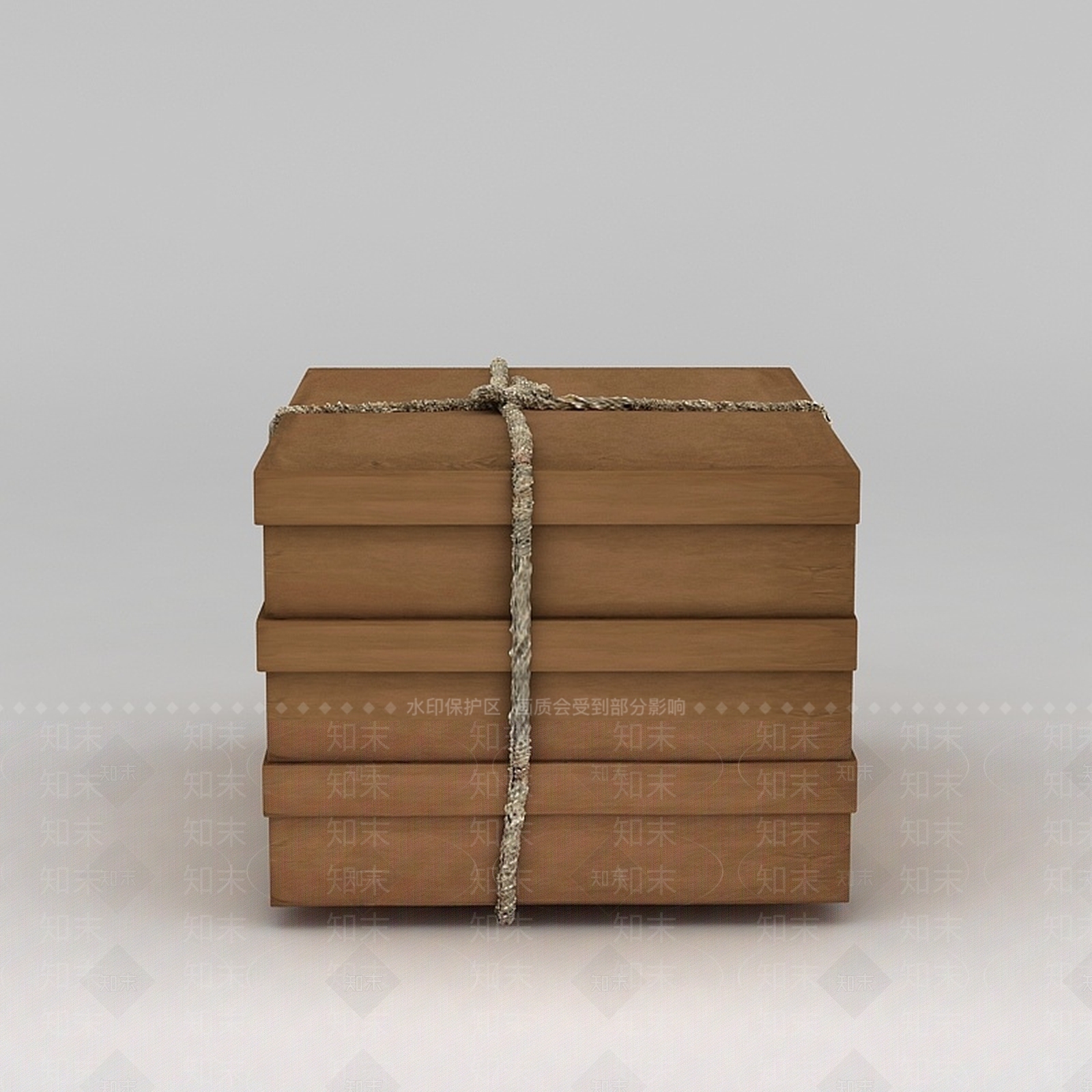 现代生活用品纸盒子3D模型下载【ID:1200171843】